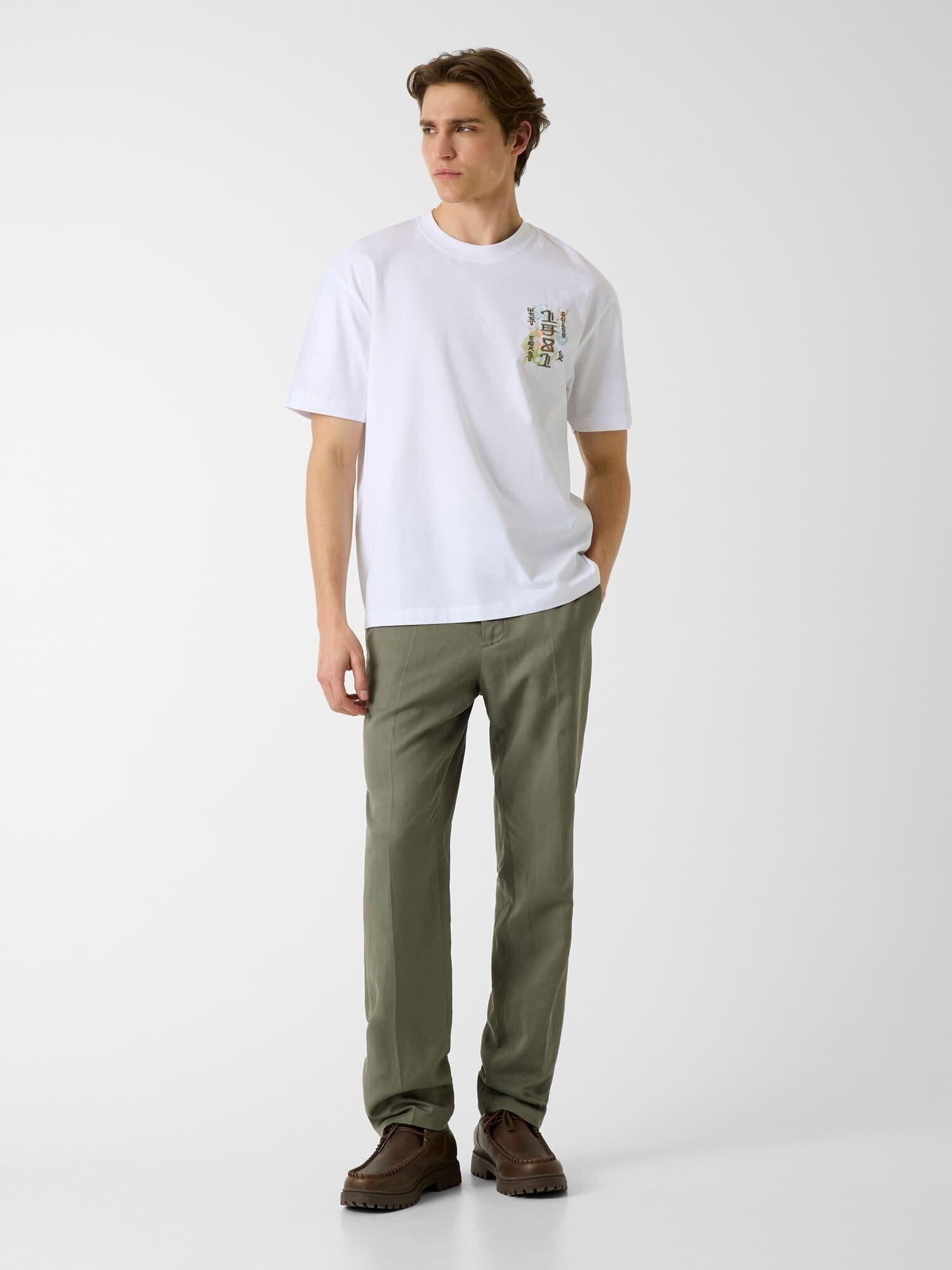 Jersey Erkek Oversize Fit T-Shirt