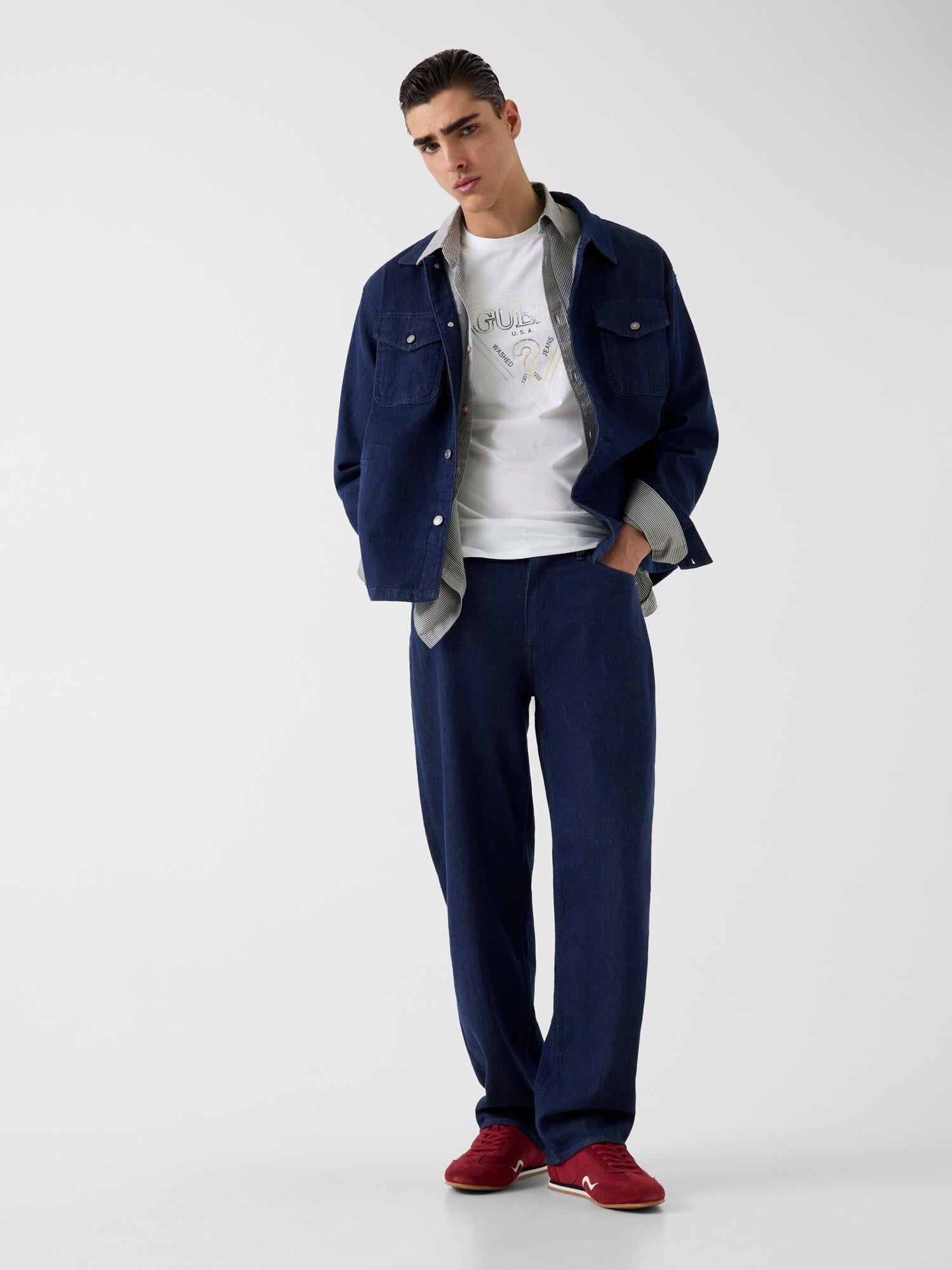 Jersey Erkek Slim Fit T-Shirt