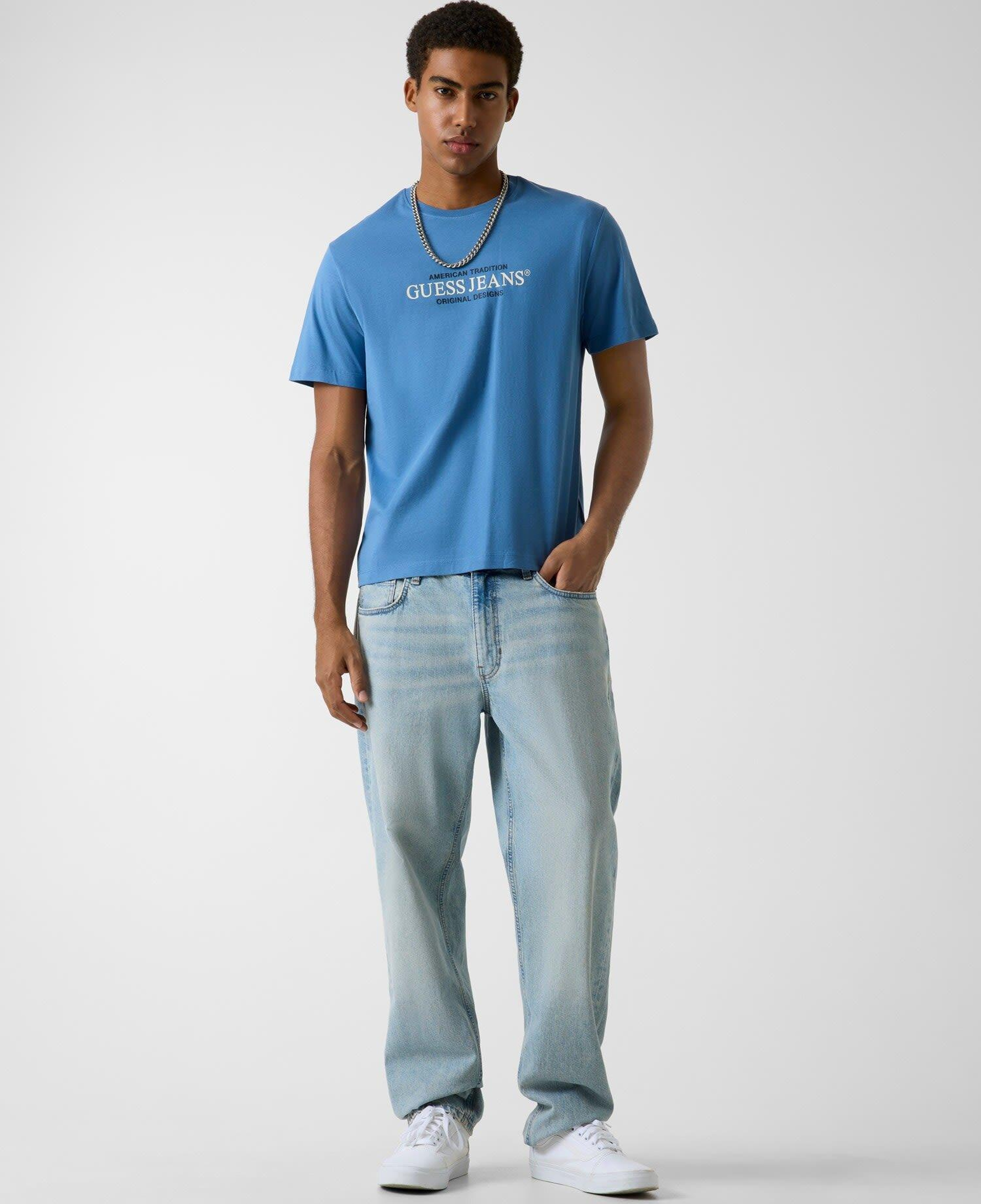 Guess Jeans Erkek Regular Fit T-Shirt