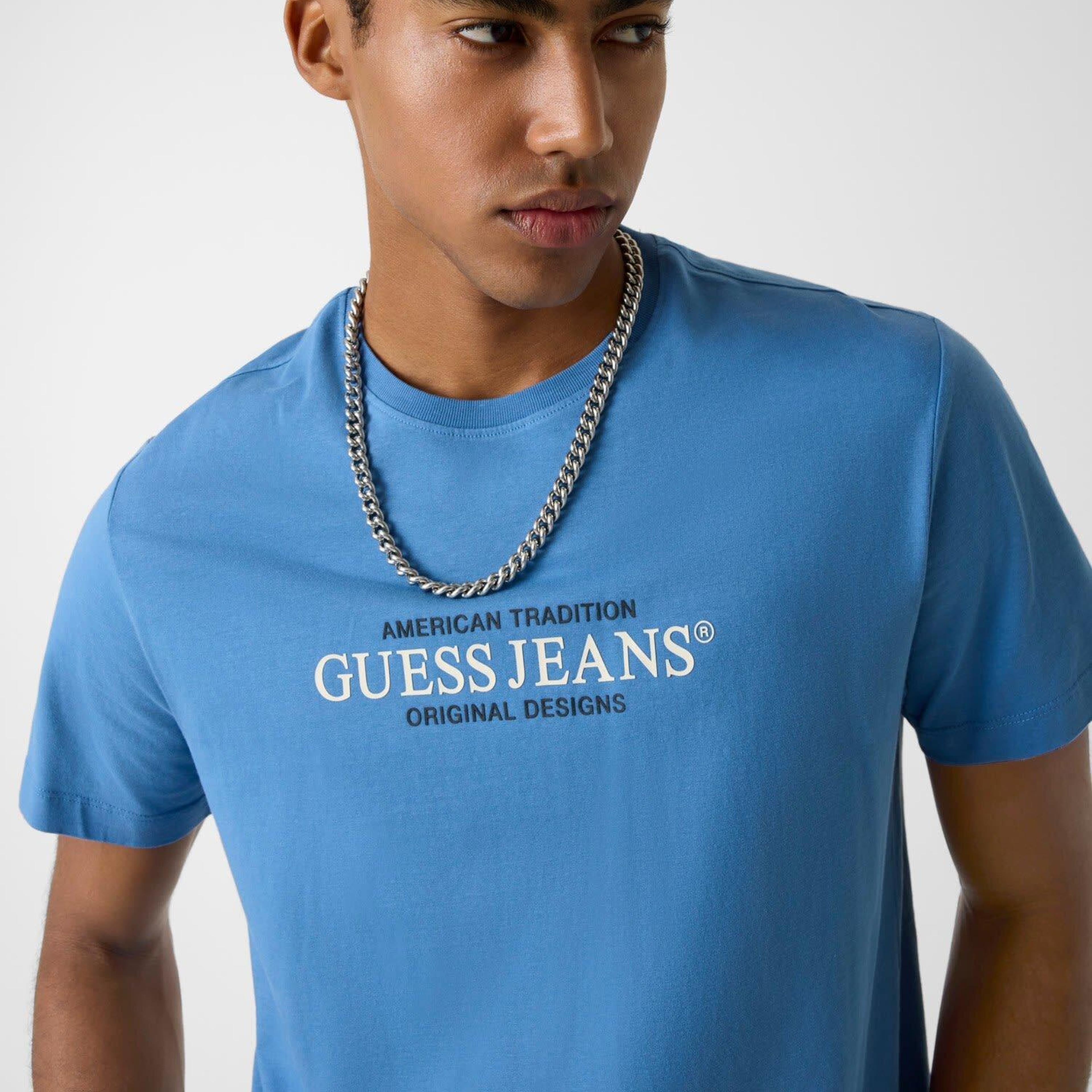 Guess Jeans Erkek Regular Fit T-Shirt
