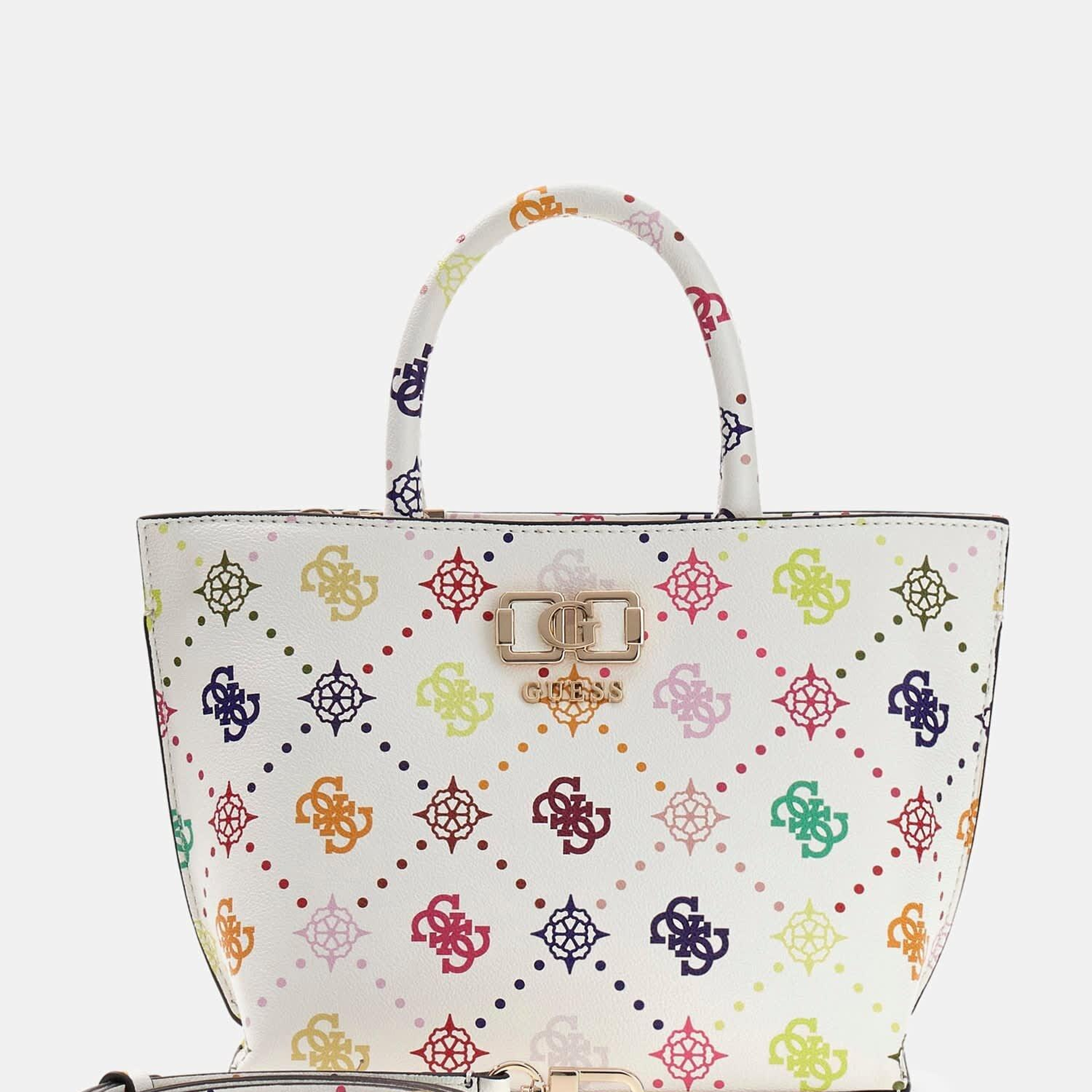 Emelie Logo Kadın Mini Tote Çanta