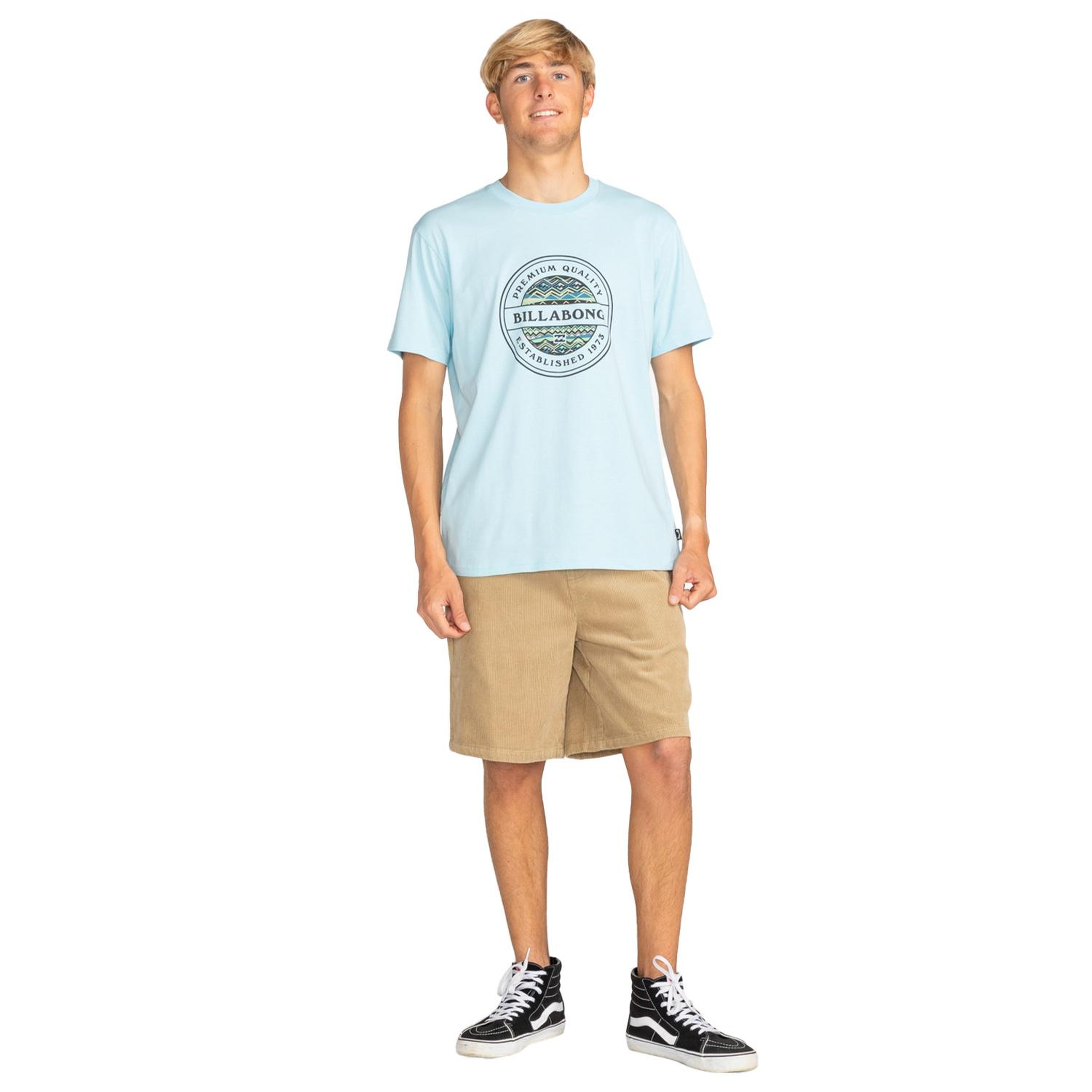 Billabong Rotor Fill Erkek Yeşil Tişört