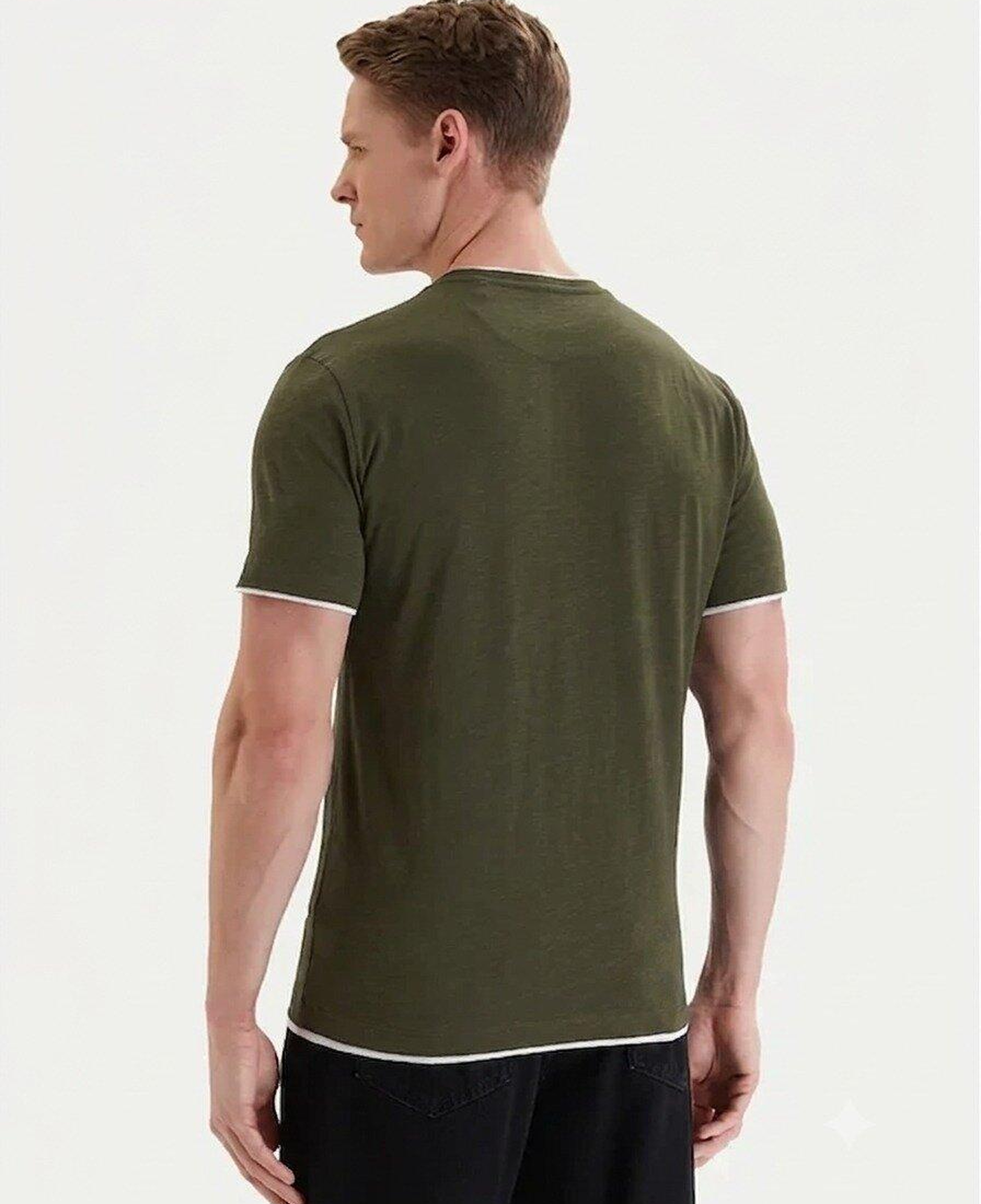 Jersey Erkek Slim Fit T-Shirt