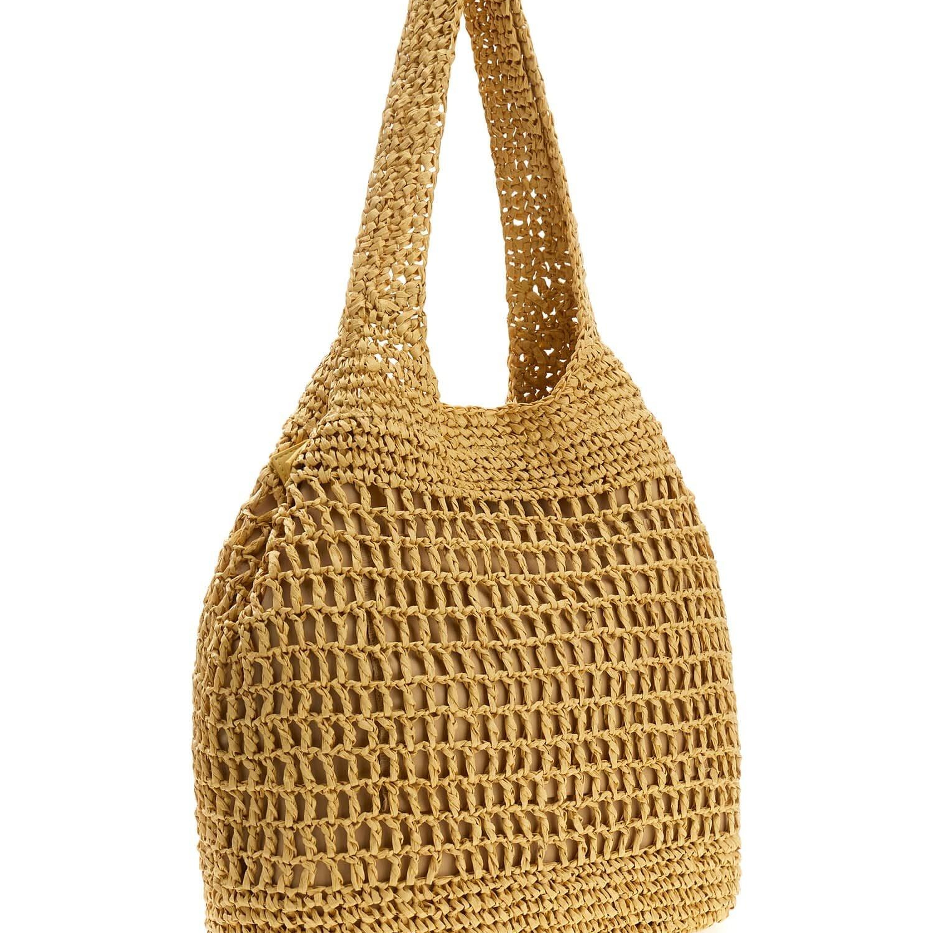 Raffia Kadın Plaj Çantası