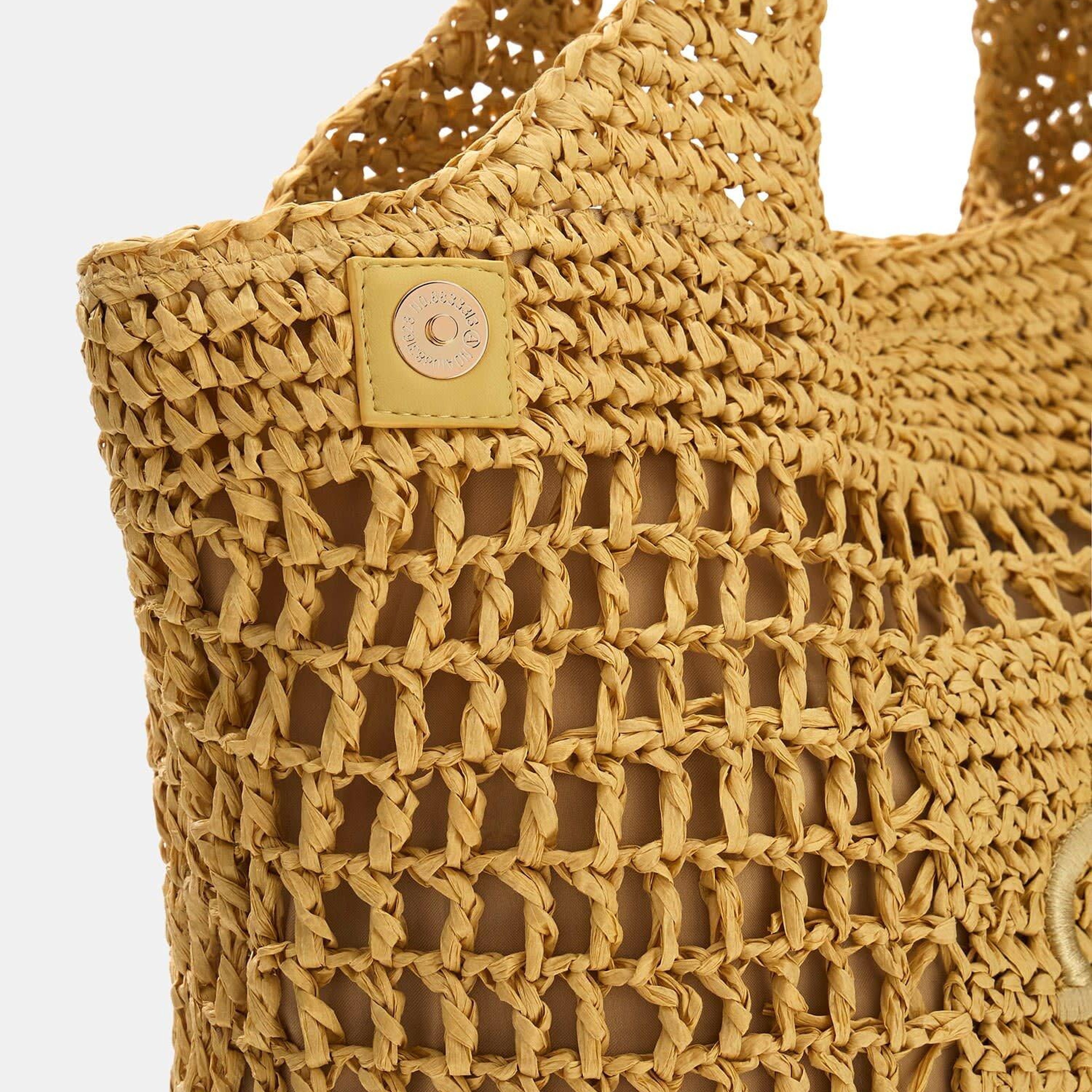 Raffia Kadın Plaj Çantası