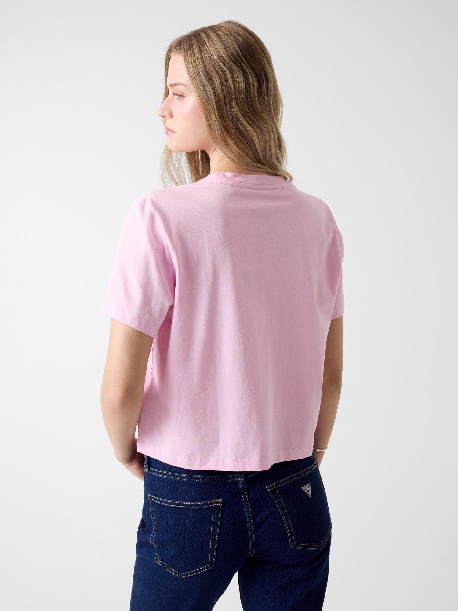 Guess Jeans Boxy Kadın Boxy Fit T-Shirt