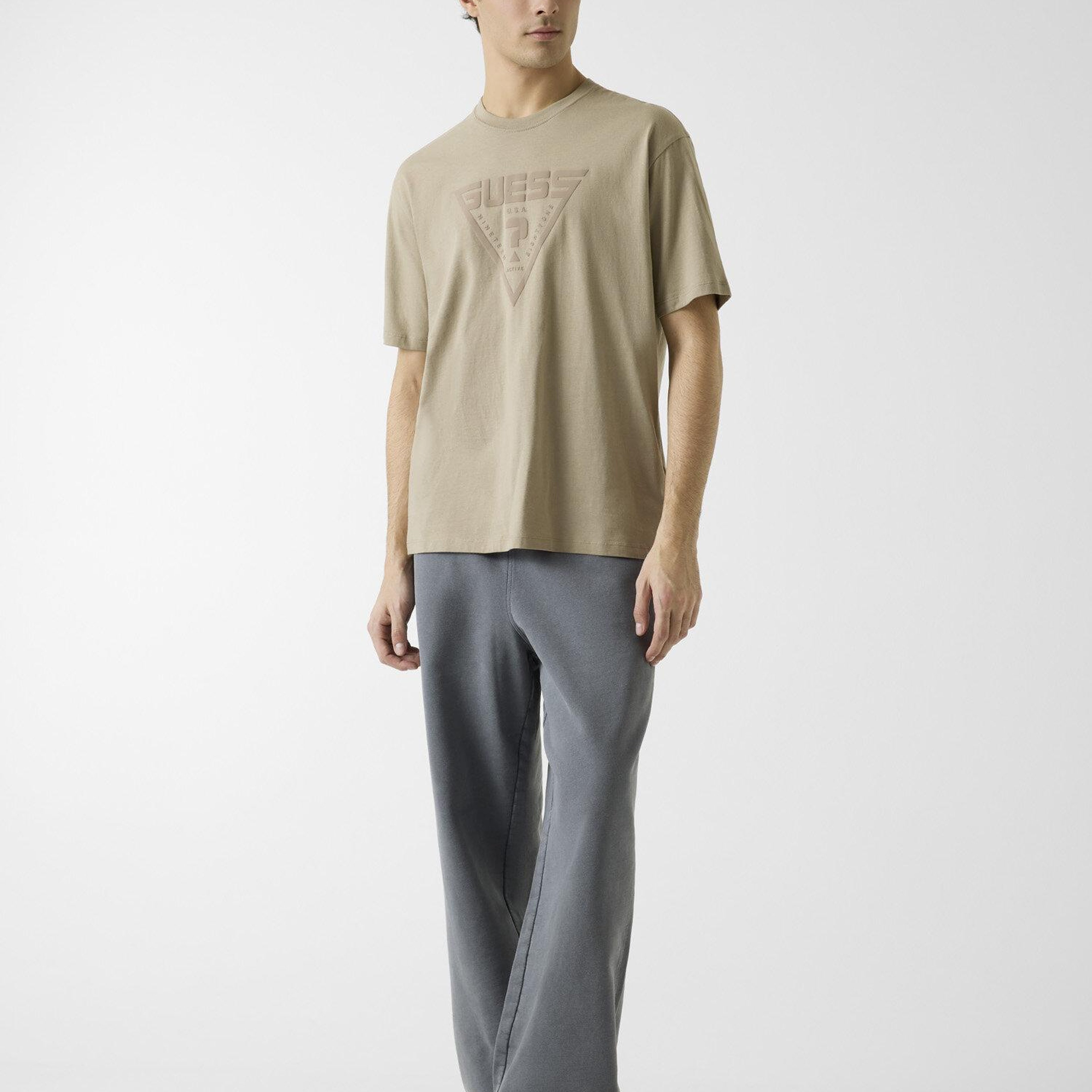 Azha Erkek Aktif Oversize Fit T-Shirt