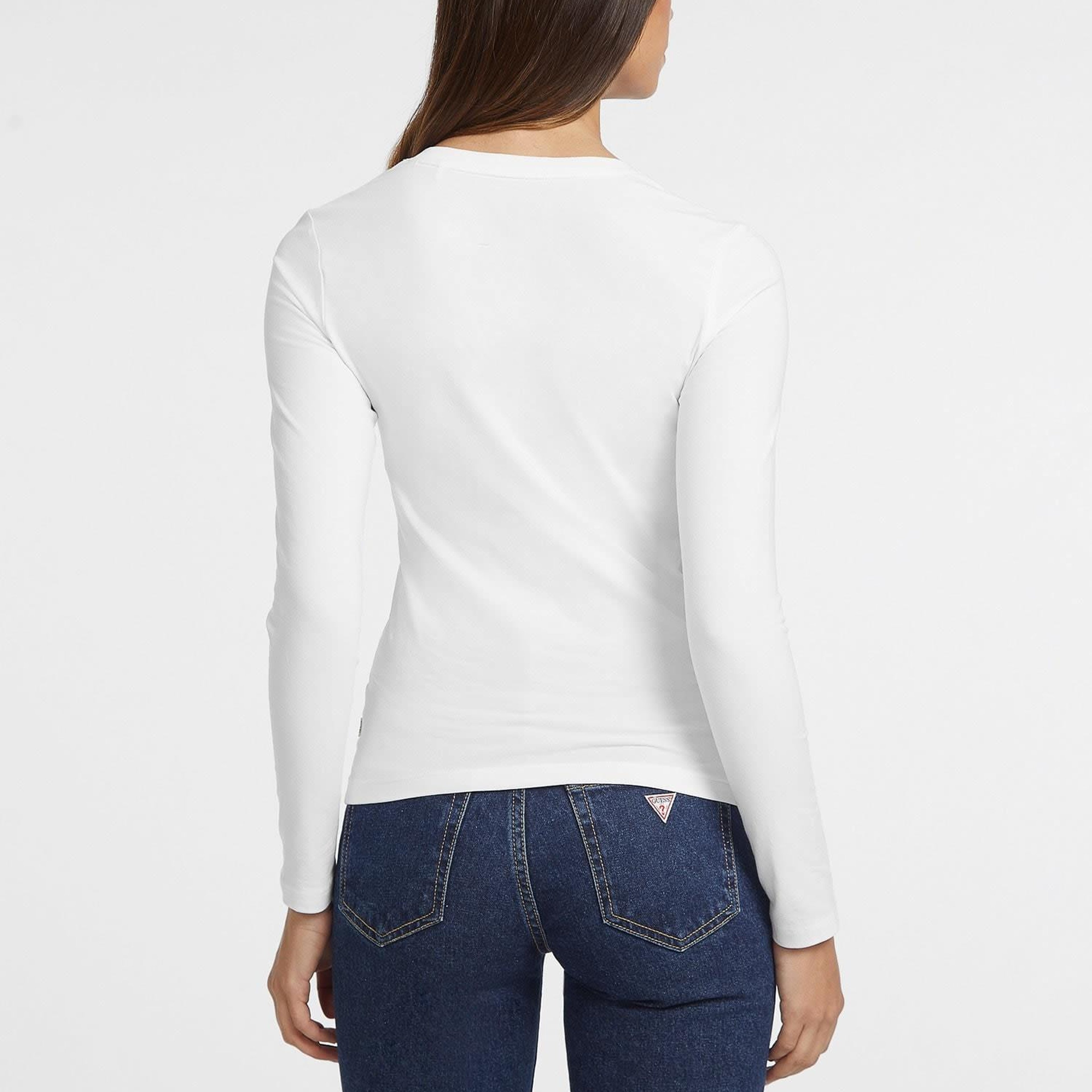 Guess Jeans Kadın Slim Fit T-Shirt