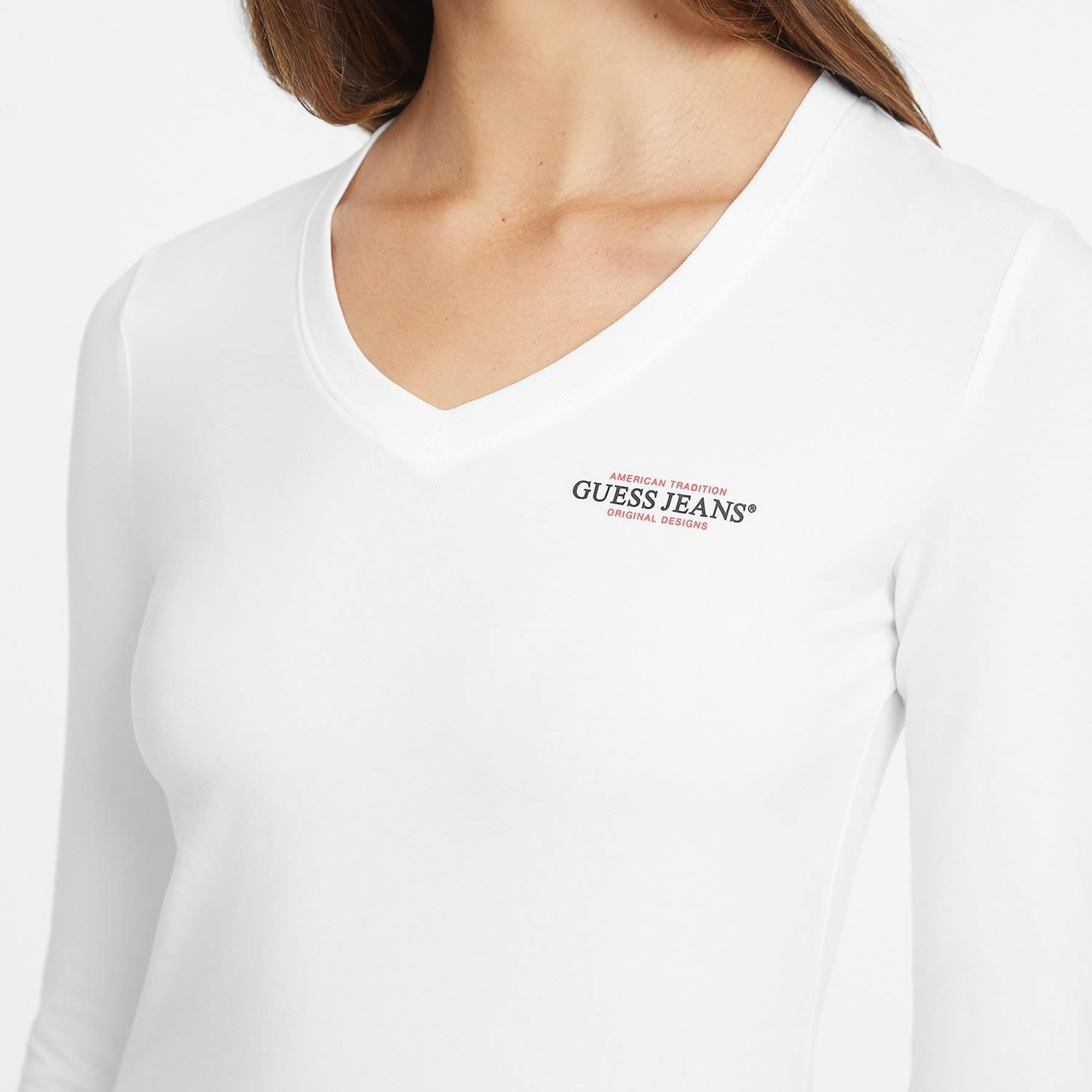 Guess Jeans Kadın Slim Fit T-Shirt