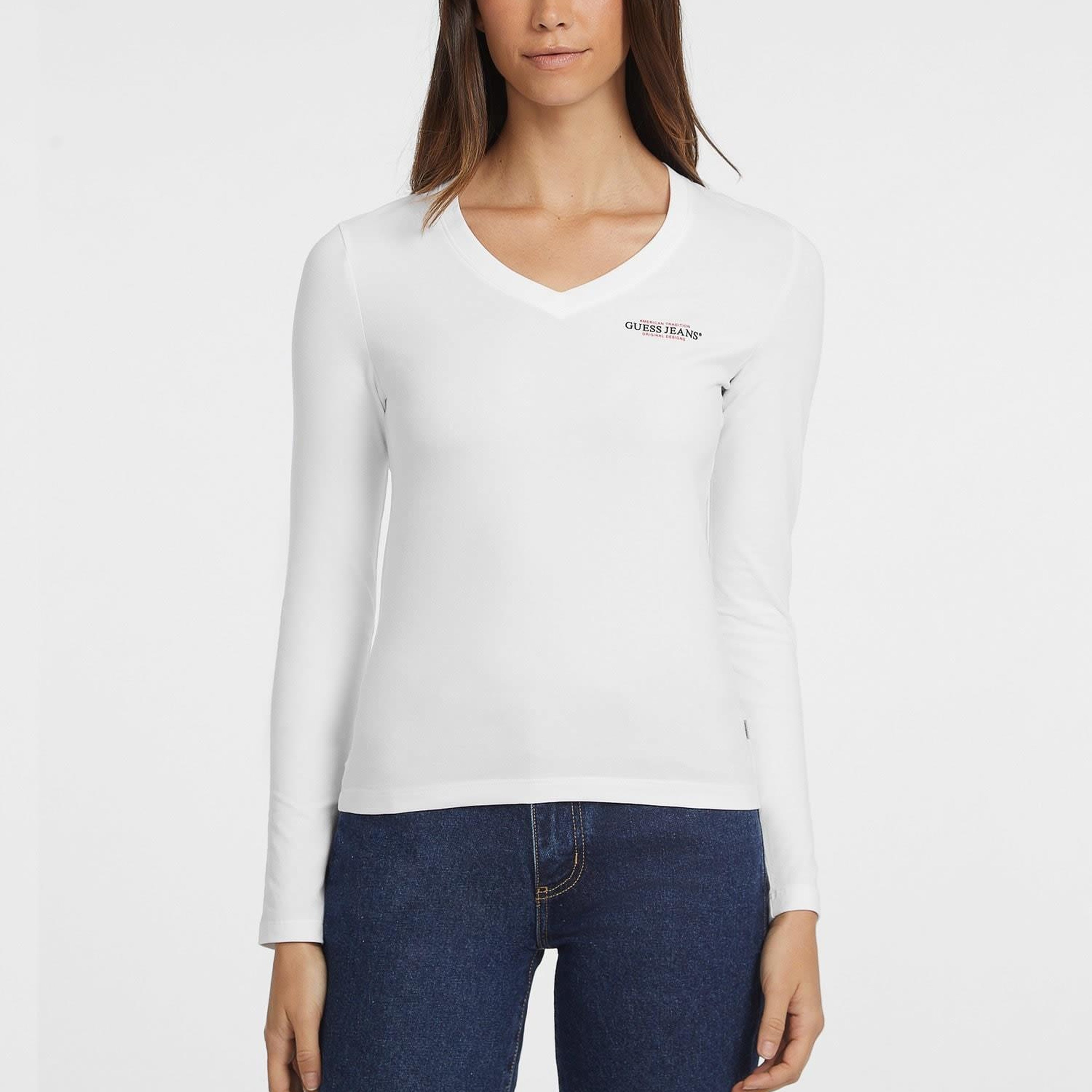 Guess Jeans Kadın Slim Fit T-Shirt