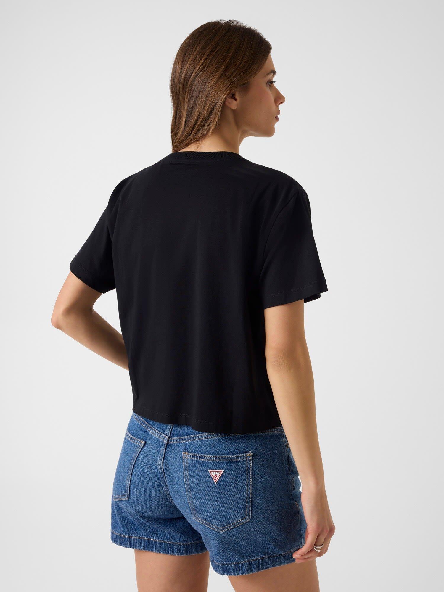 Guess Jeans Boxy Kadın Boxy Fit T-Shirt