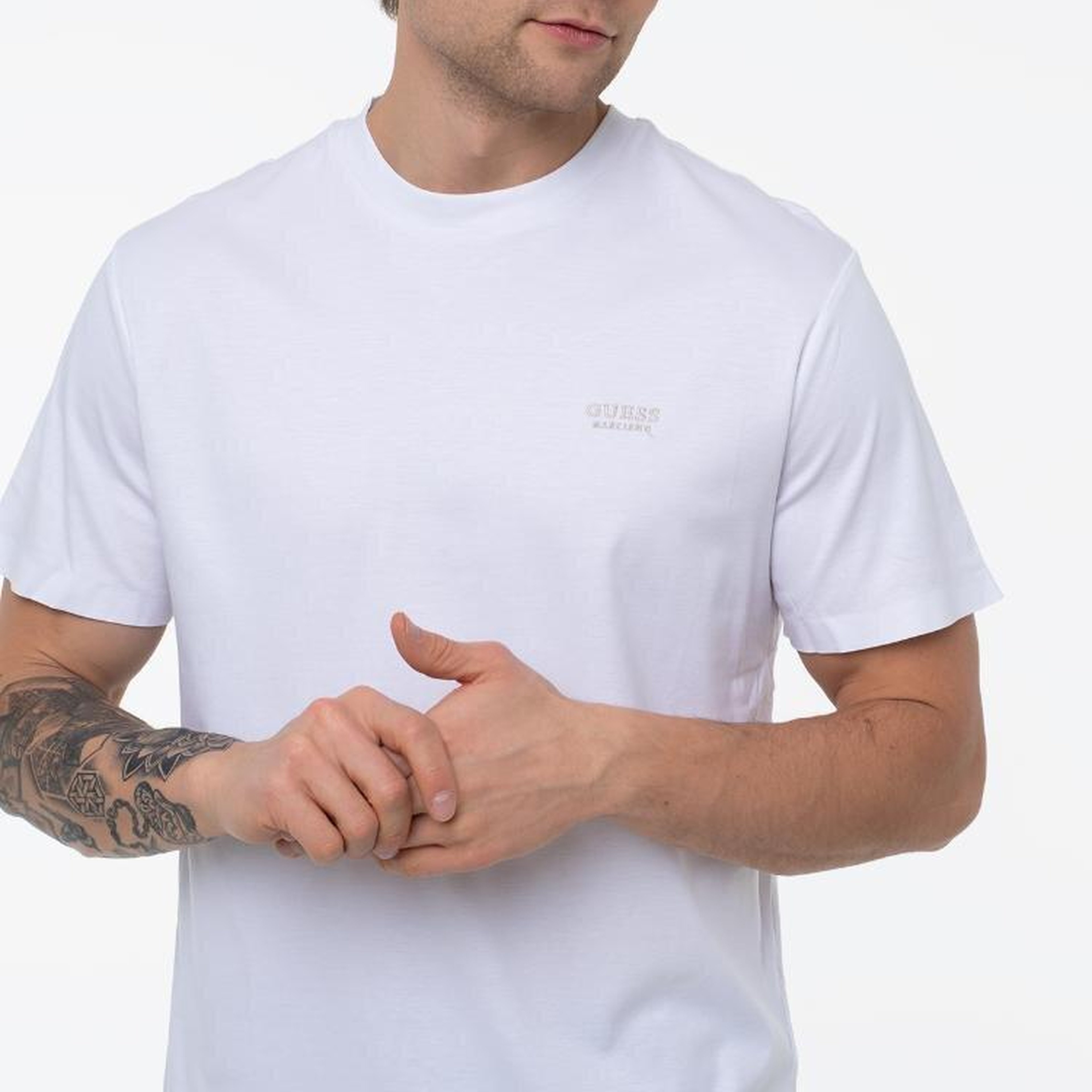 Luxe Erkek Ipek Karışımlı Regular Fit T-Shirt