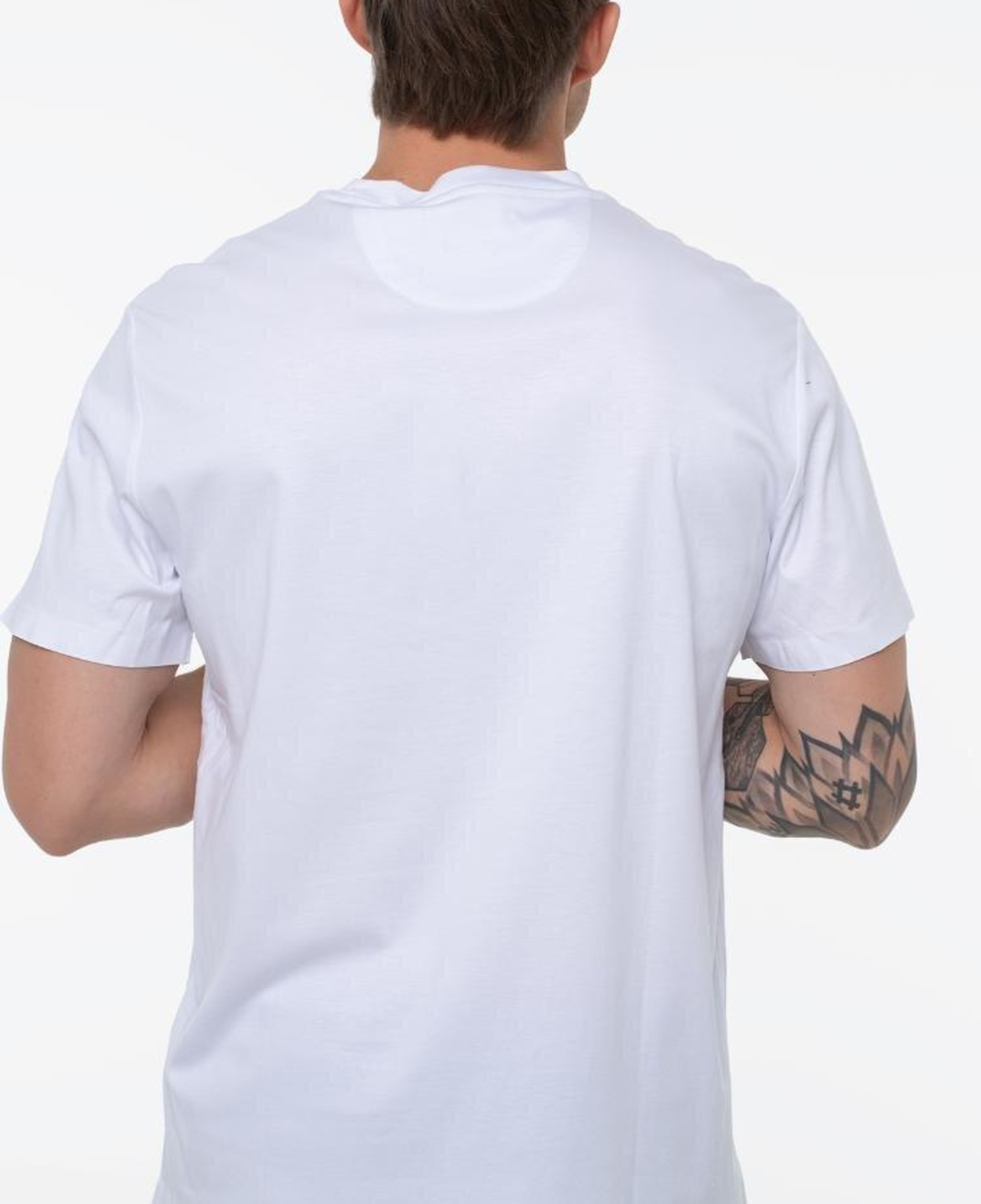 Luxe Erkek Ipek Karışımlı Regular Fit T-Shirt