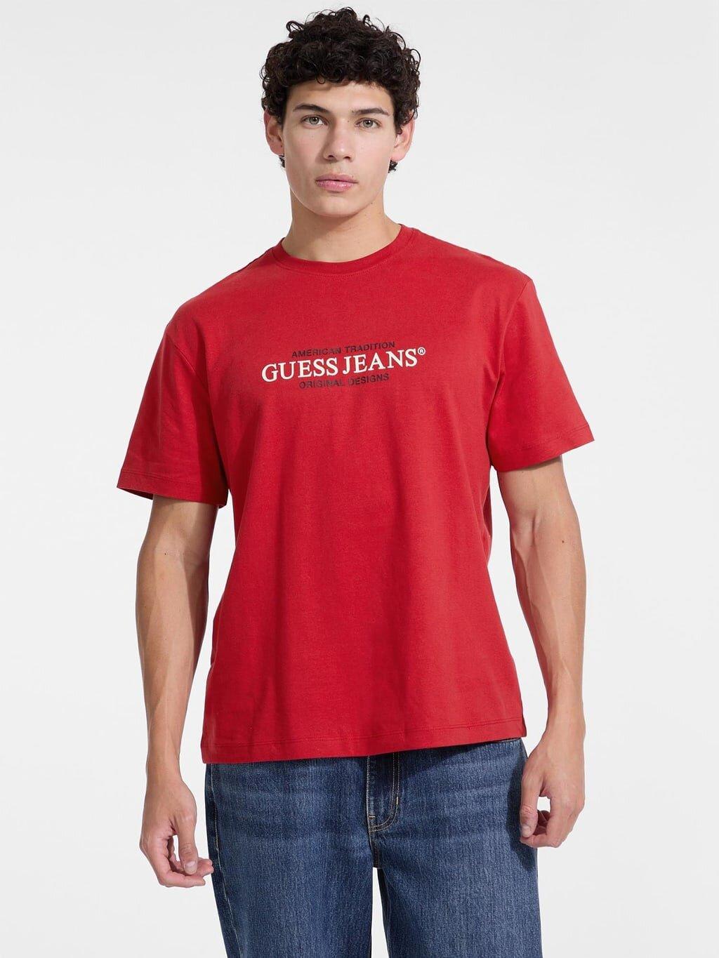 Guess Jeans Erkek Regular Fit T-Shirt