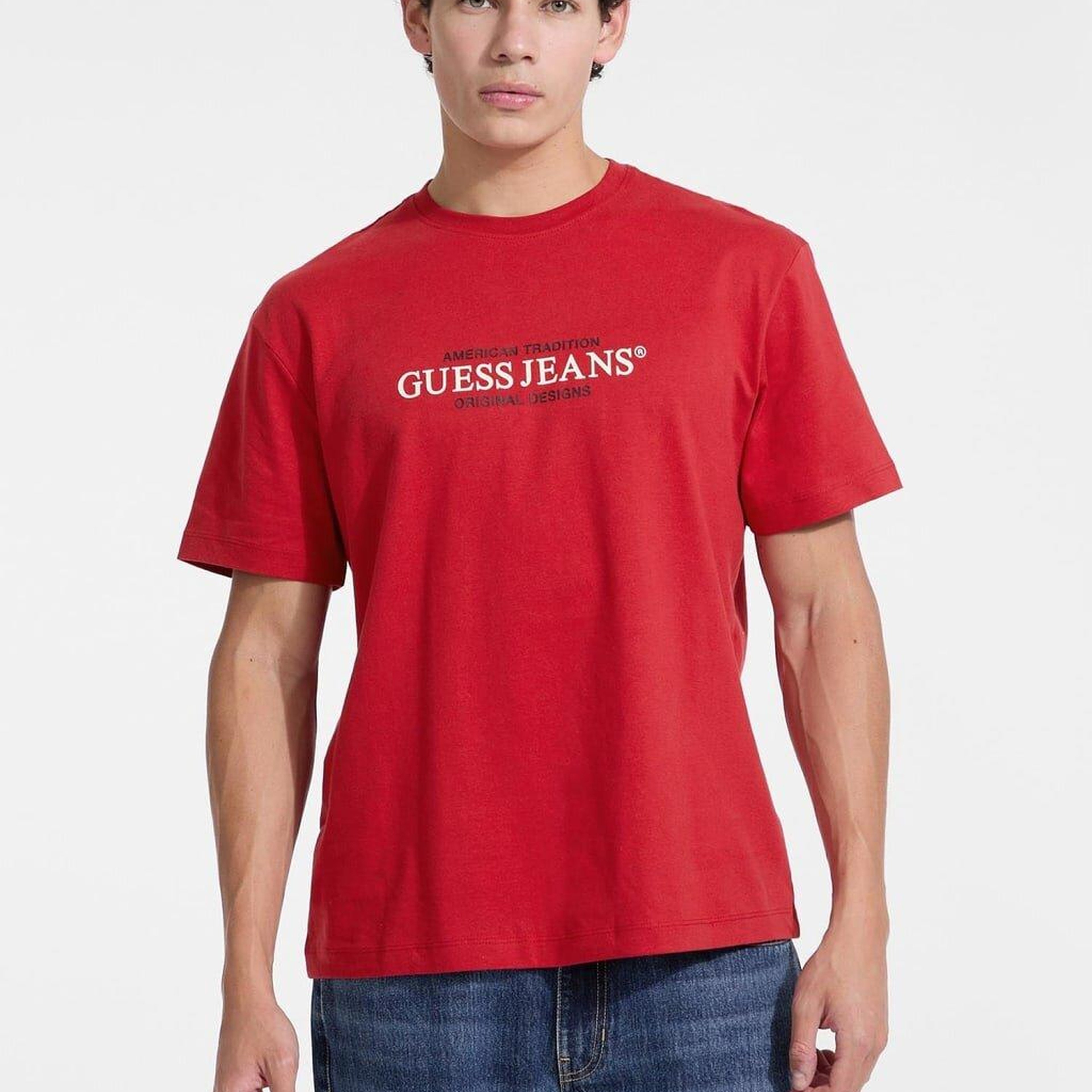 Guess Jeans Erkek Regular Fit T-Shirt