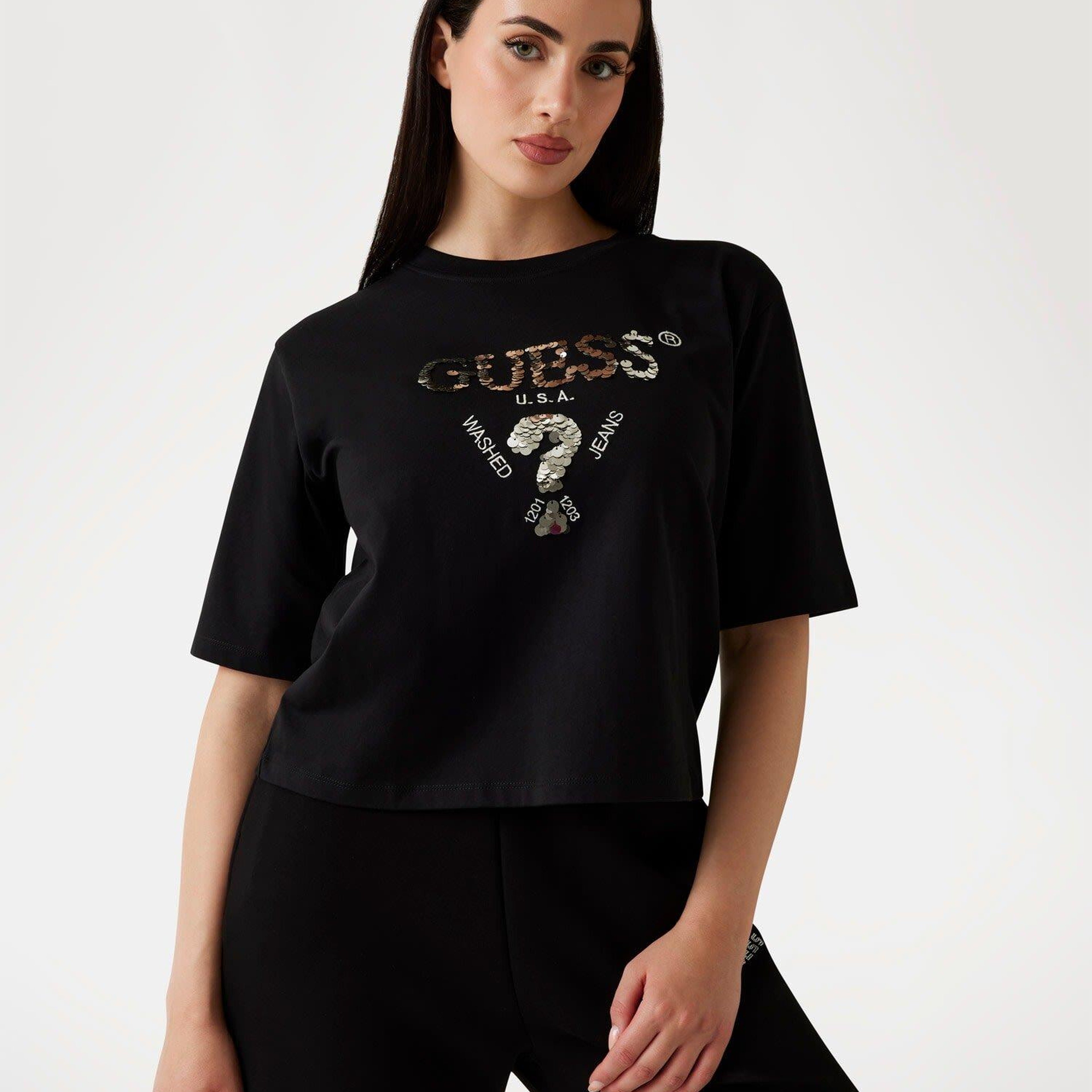 Aurélie Kadın Aktif Boxy Fit T-Shirt