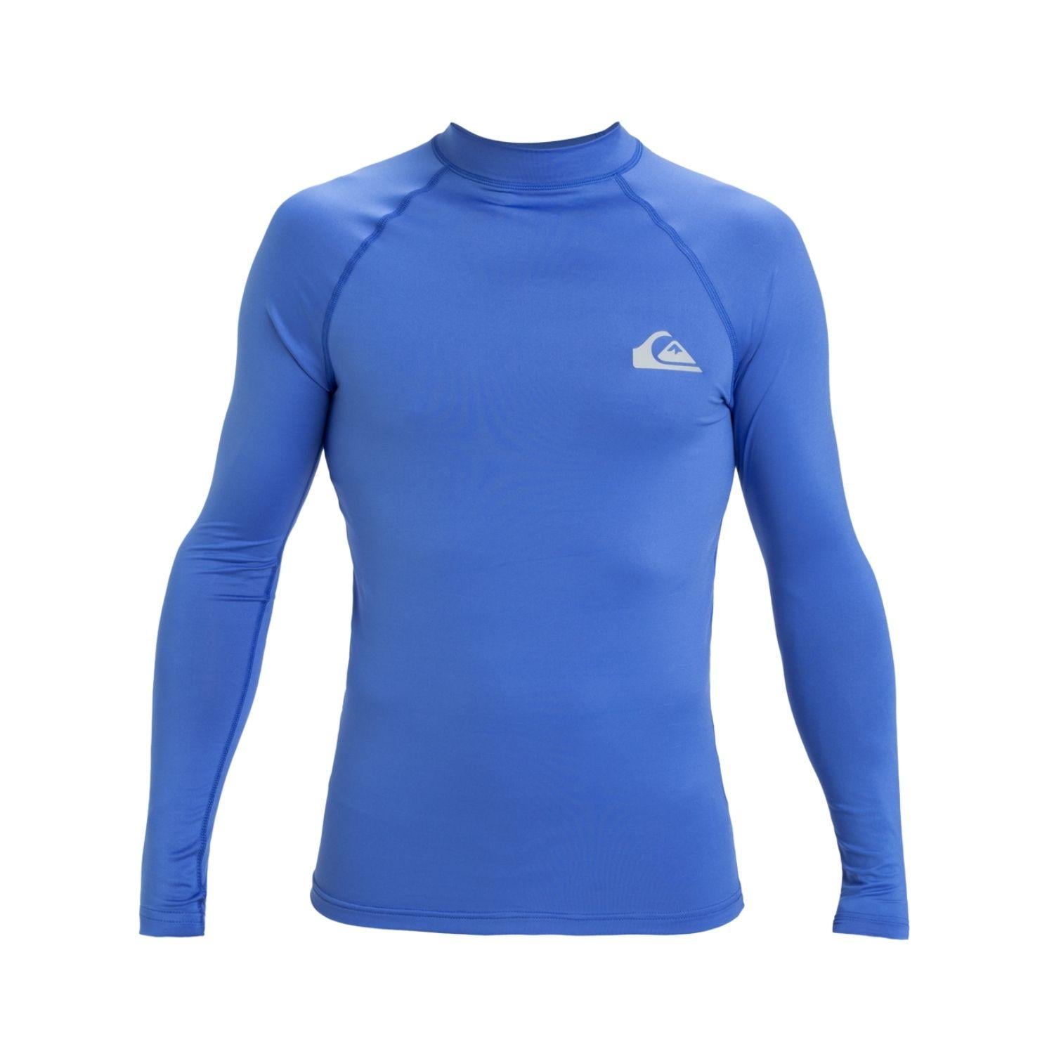 Quiksilver Ls Erkek Mavi Lycra