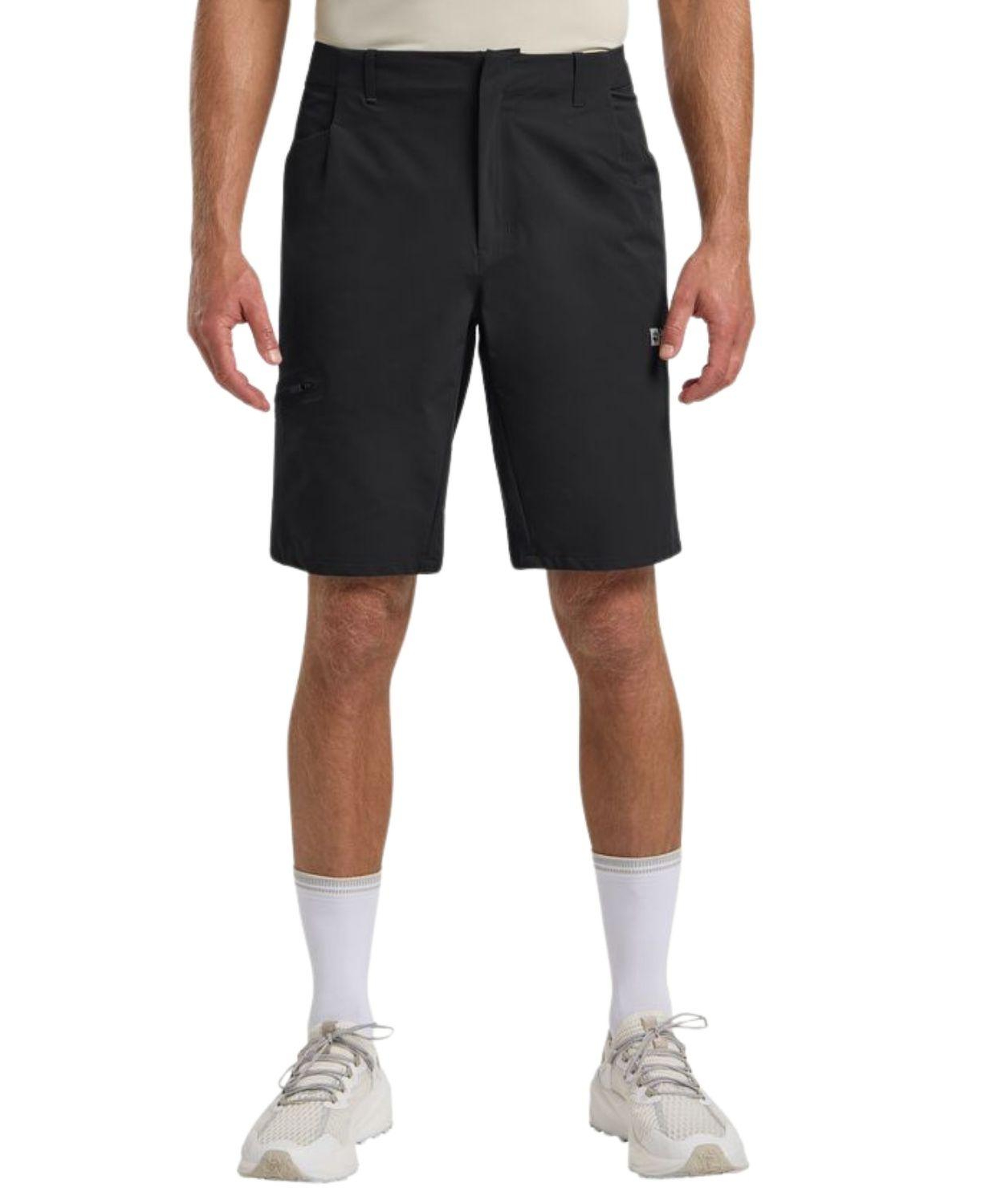 Jack Wolfskin Prelight Stride Shorts Erkek Siyah Şort