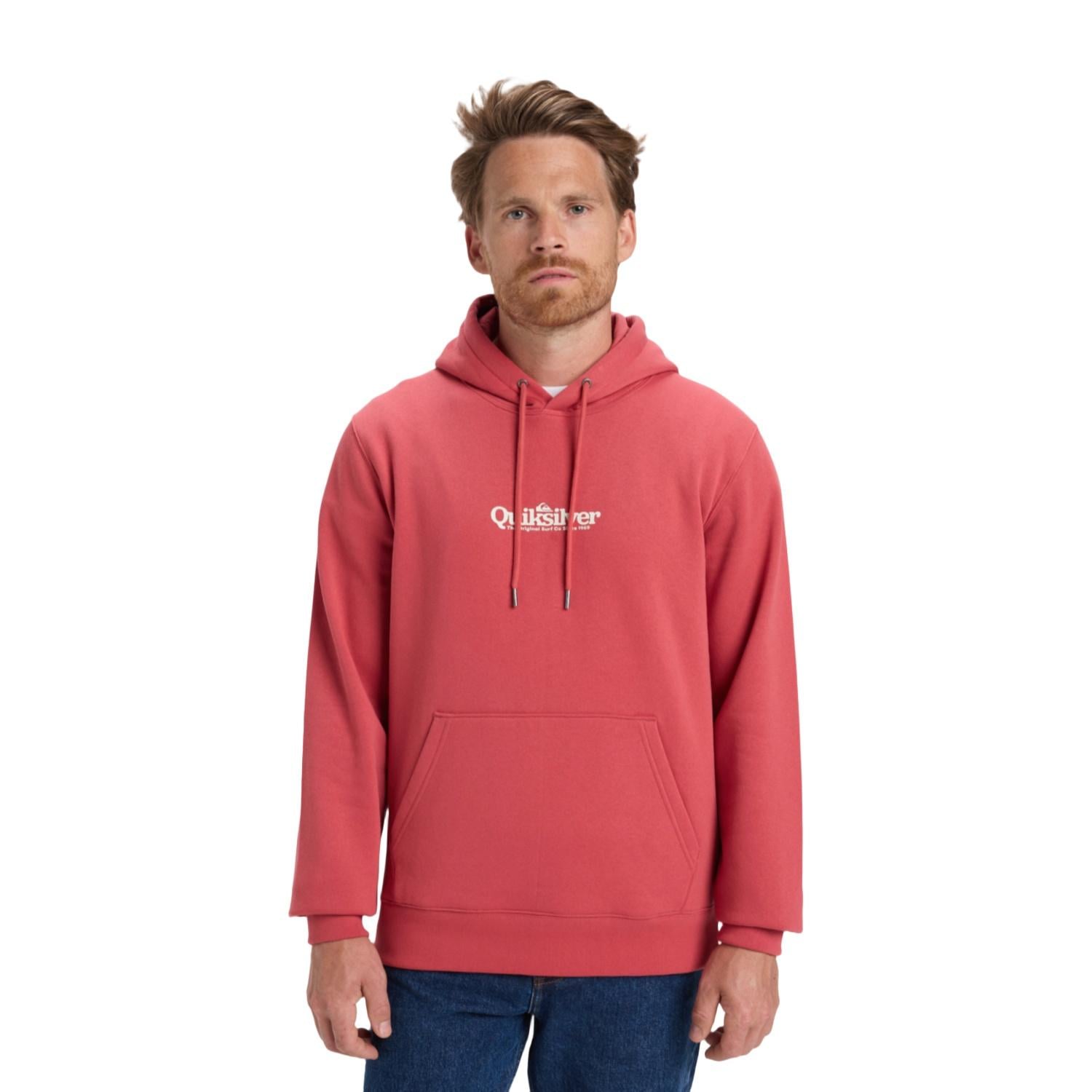 Quiksilver Screen Fleece Fineline Hoodie Erkek Sweatshirt