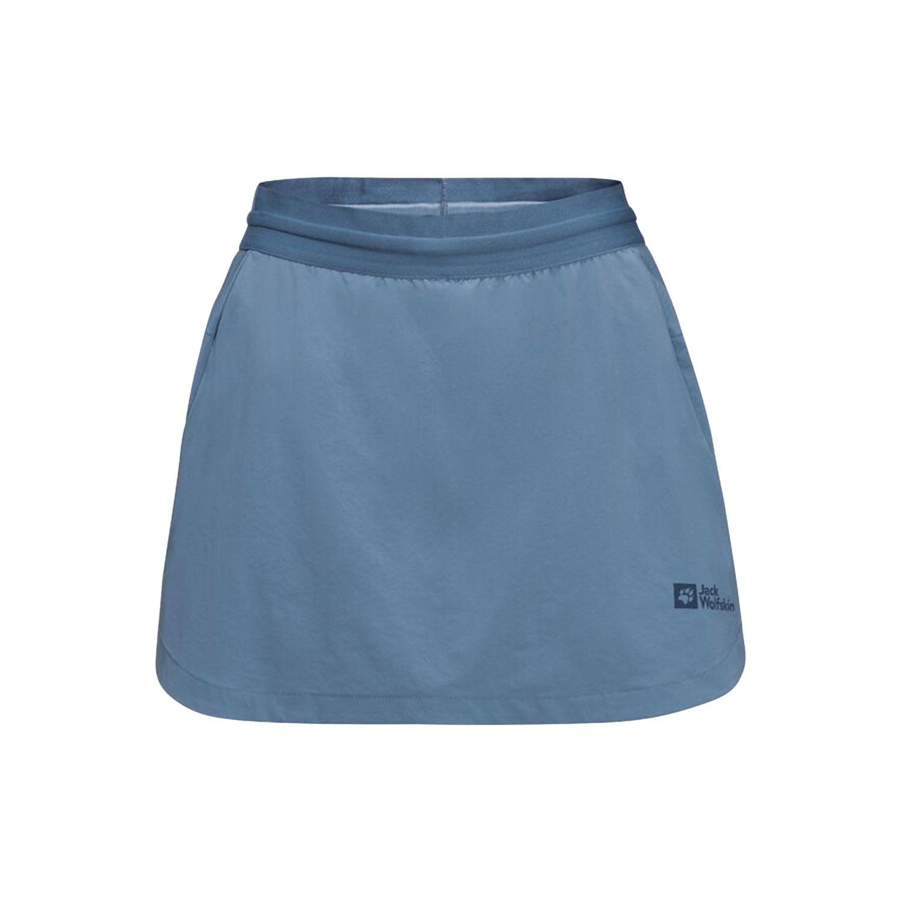 Jack Wolfskin Prelight Chill Skort Kadın Mavi Etek