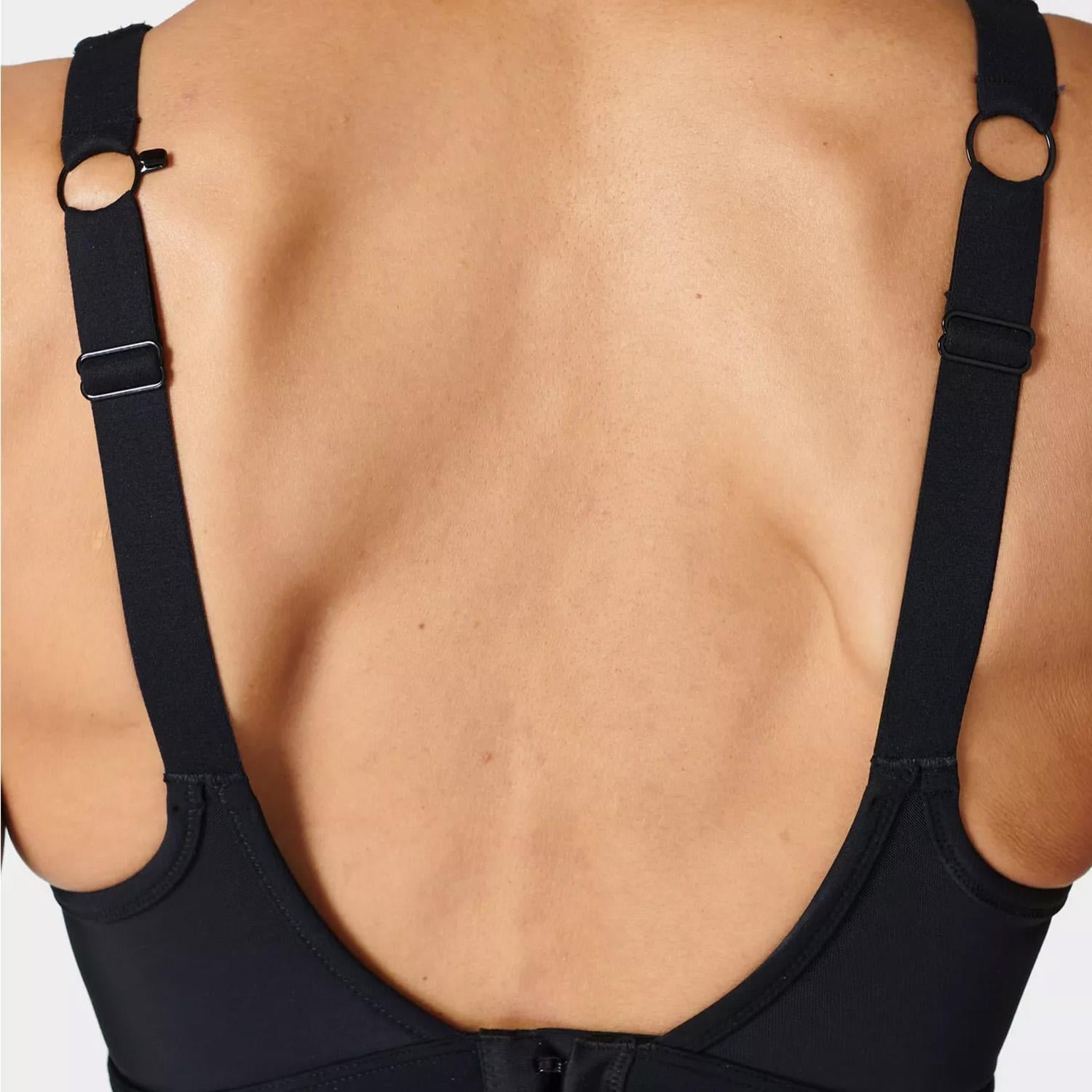 Sweaty Betty Power Icon Running Bra Kadın Siyah Koşu Bra