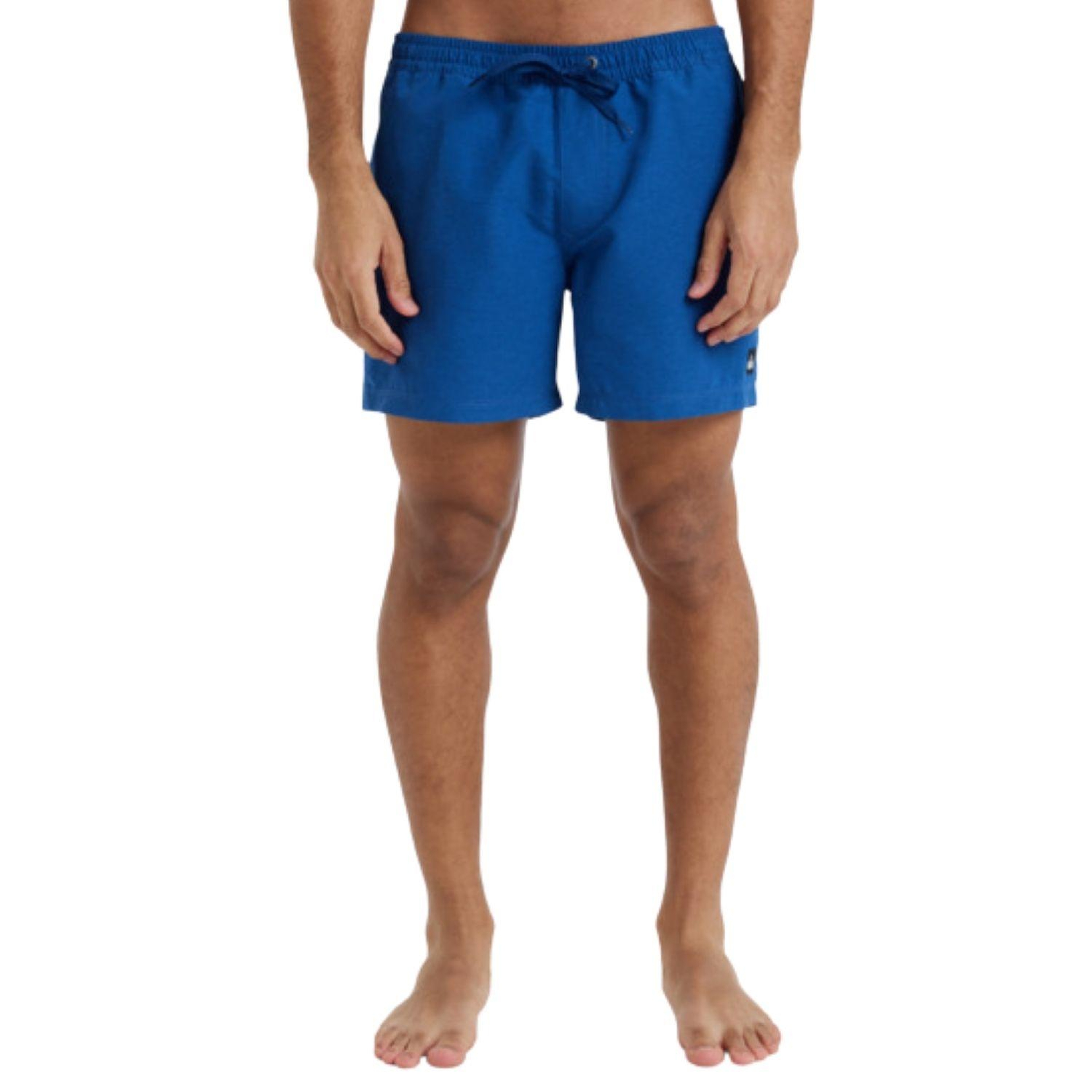 Quiksilver Deluxe 15 Erkek Mavi Volley Short