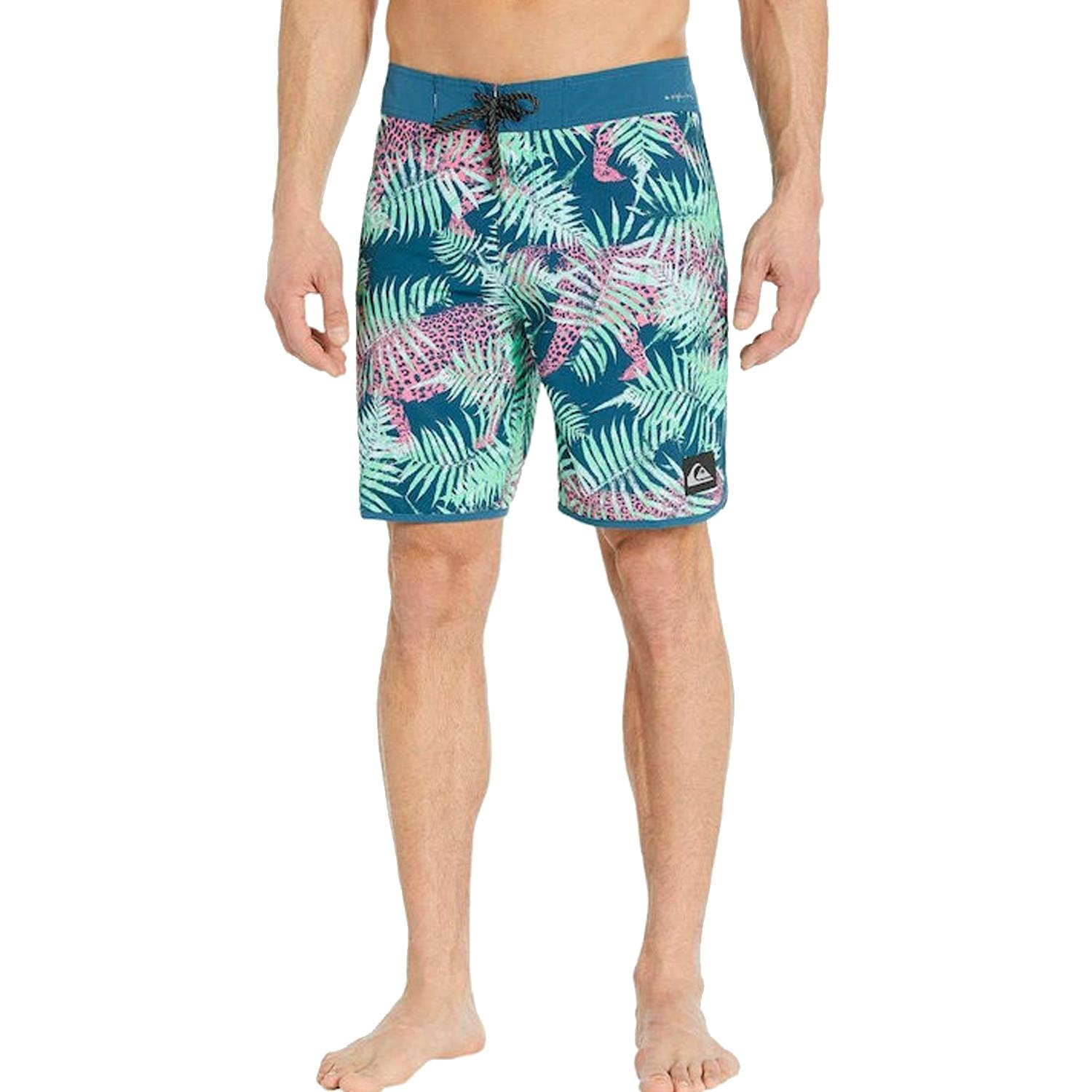 Quiksilver Highcamosc18 Erkek Mavi Astarsız Astarsız Boardshort