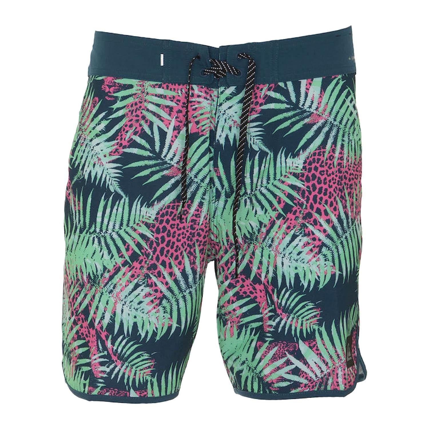 Quiksilver Highcamosc18 Erkek Mavi Astarsız Astarsız Boardshort