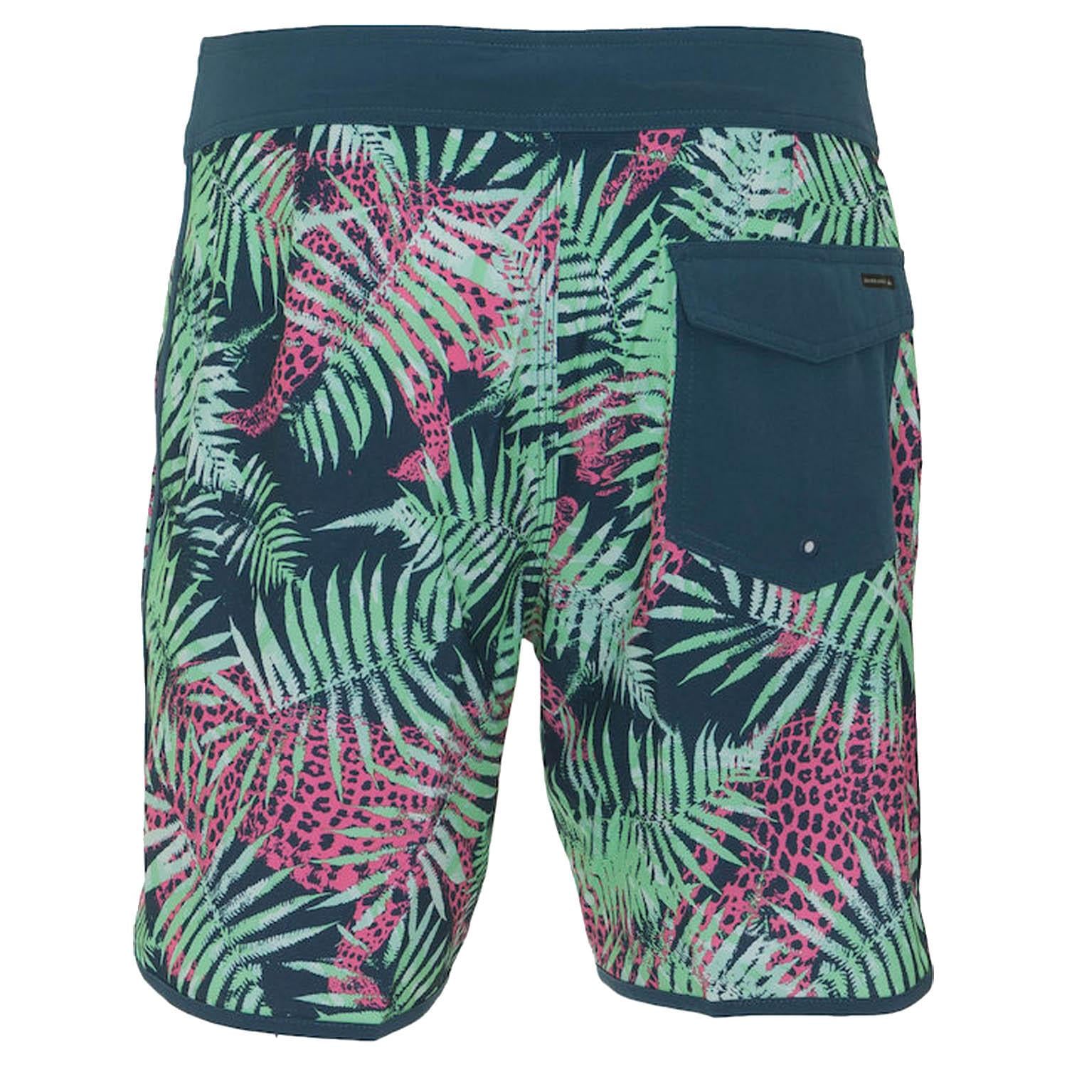Quiksilver Highcamosc18 Erkek Mavi Astarsız Astarsız Boardshort
