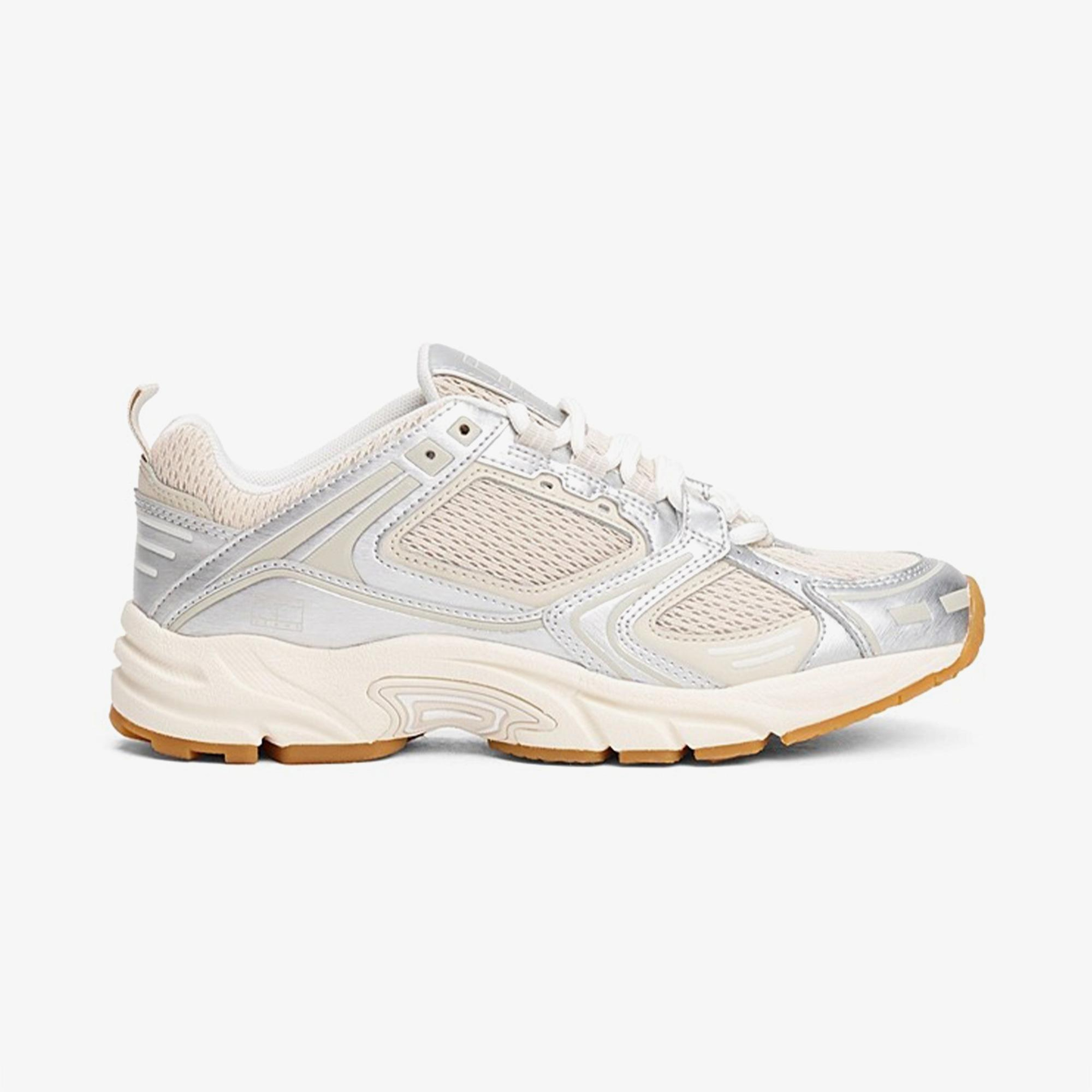 Tommy Hilfiger Archieve 97 Metallic Kadın Bej Spor Ayakkabı