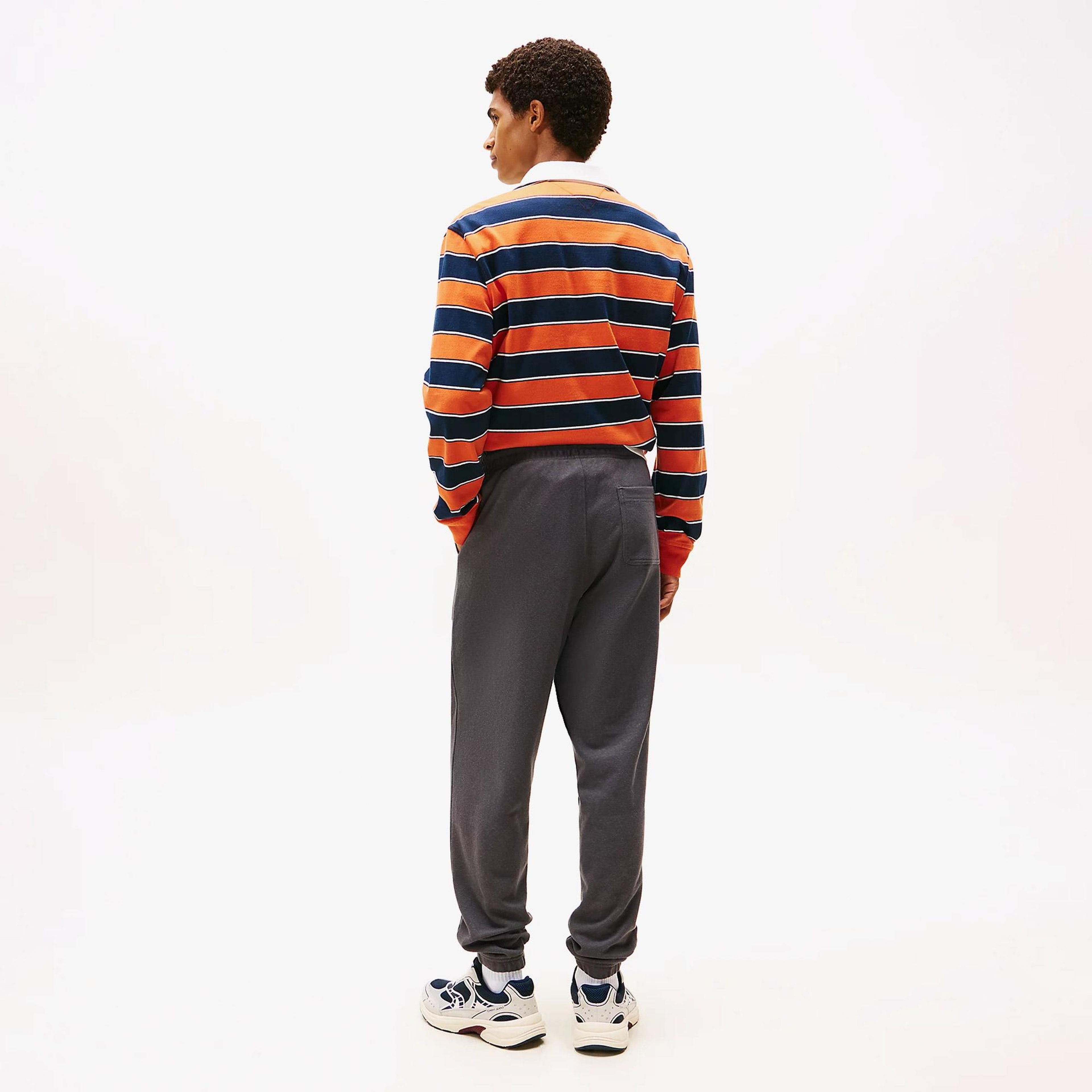 Tommy Hilfiger Heritage Varsity Erkek Gri Eşofman Altı