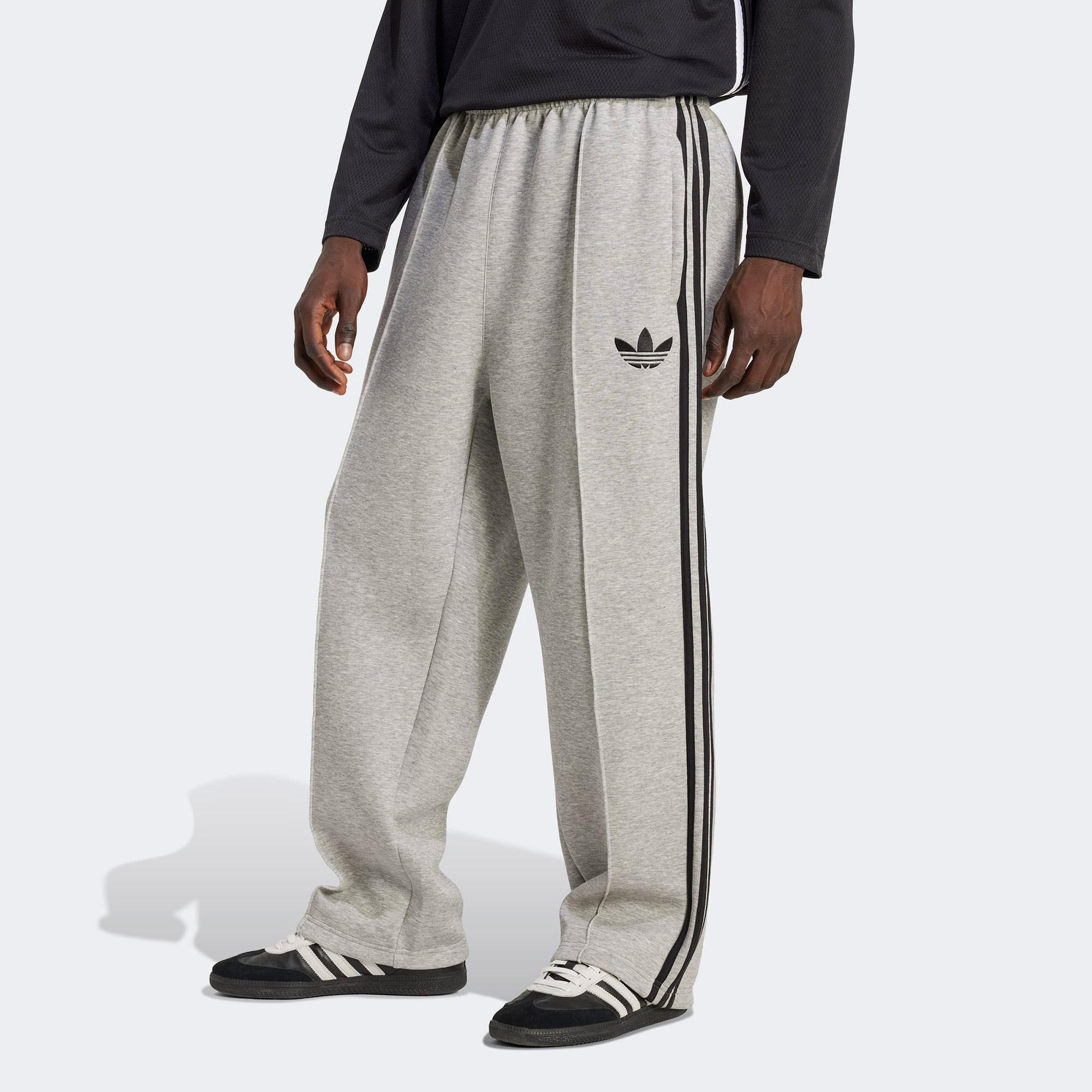 adidas Spacer Baggy Erkek Gri Eşofman Altı