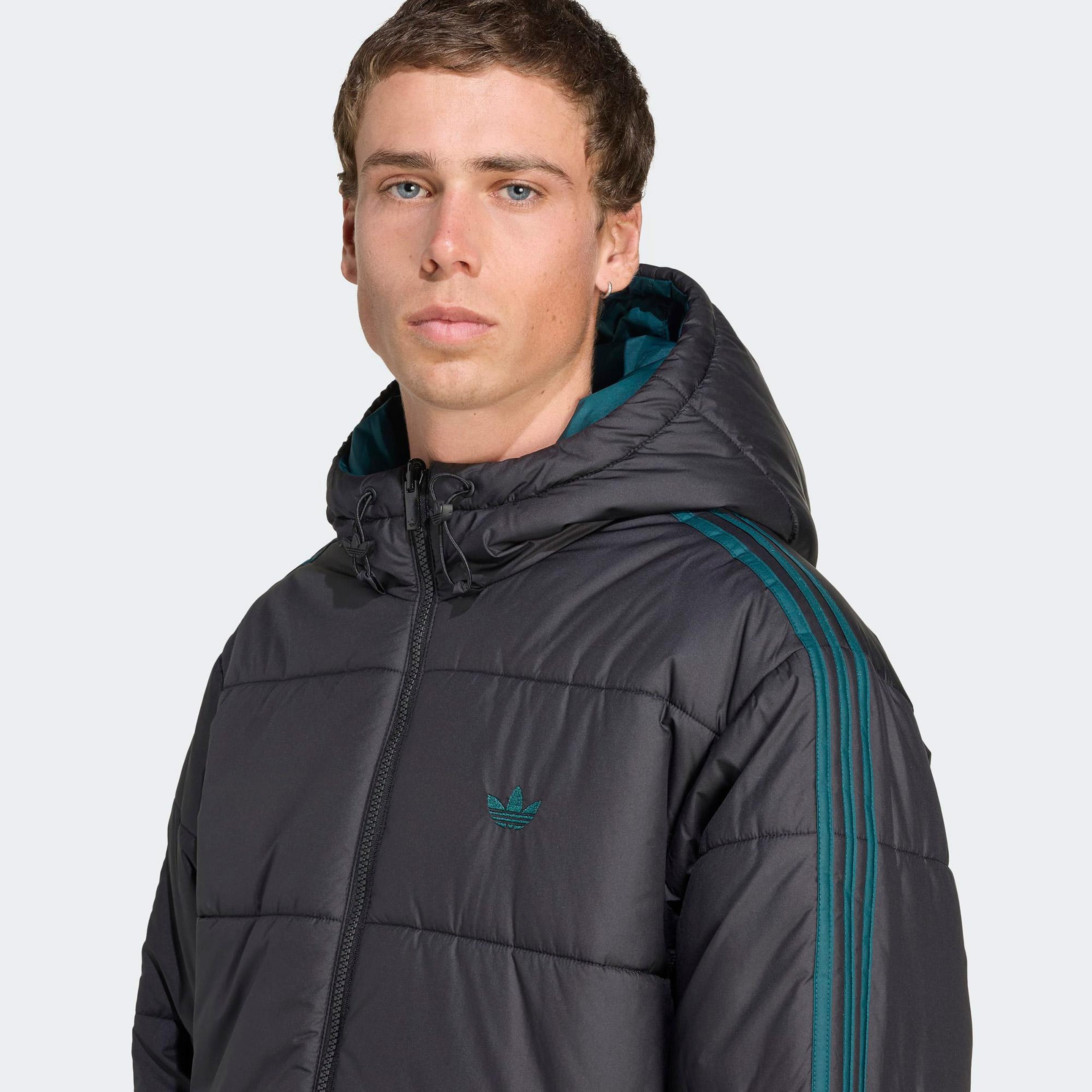 adidas Adicolor Reversible Erkek Siyah Mont
