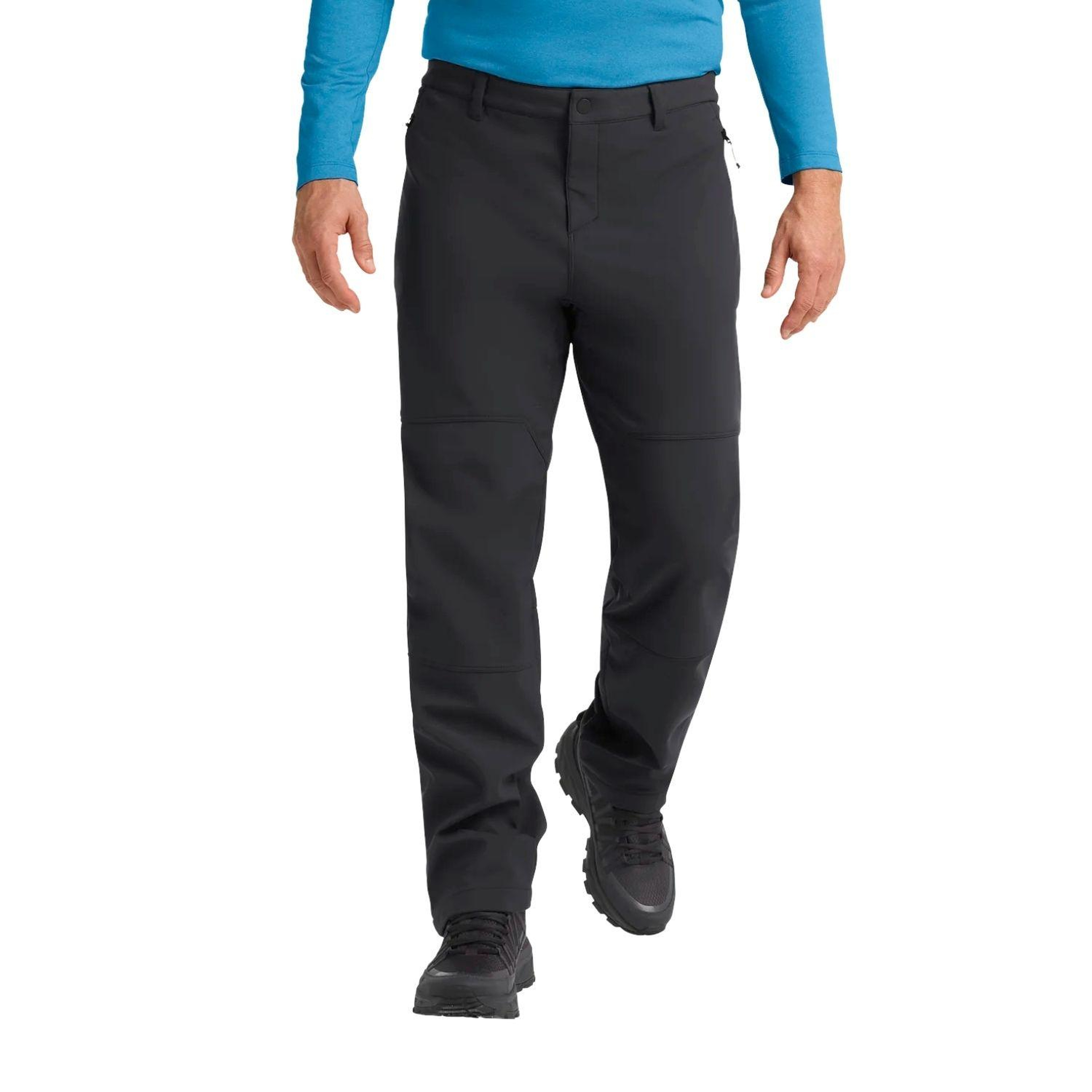 Jack Wolfskin Trek Terrain Erkek Siyah Outdoor Pantolonu