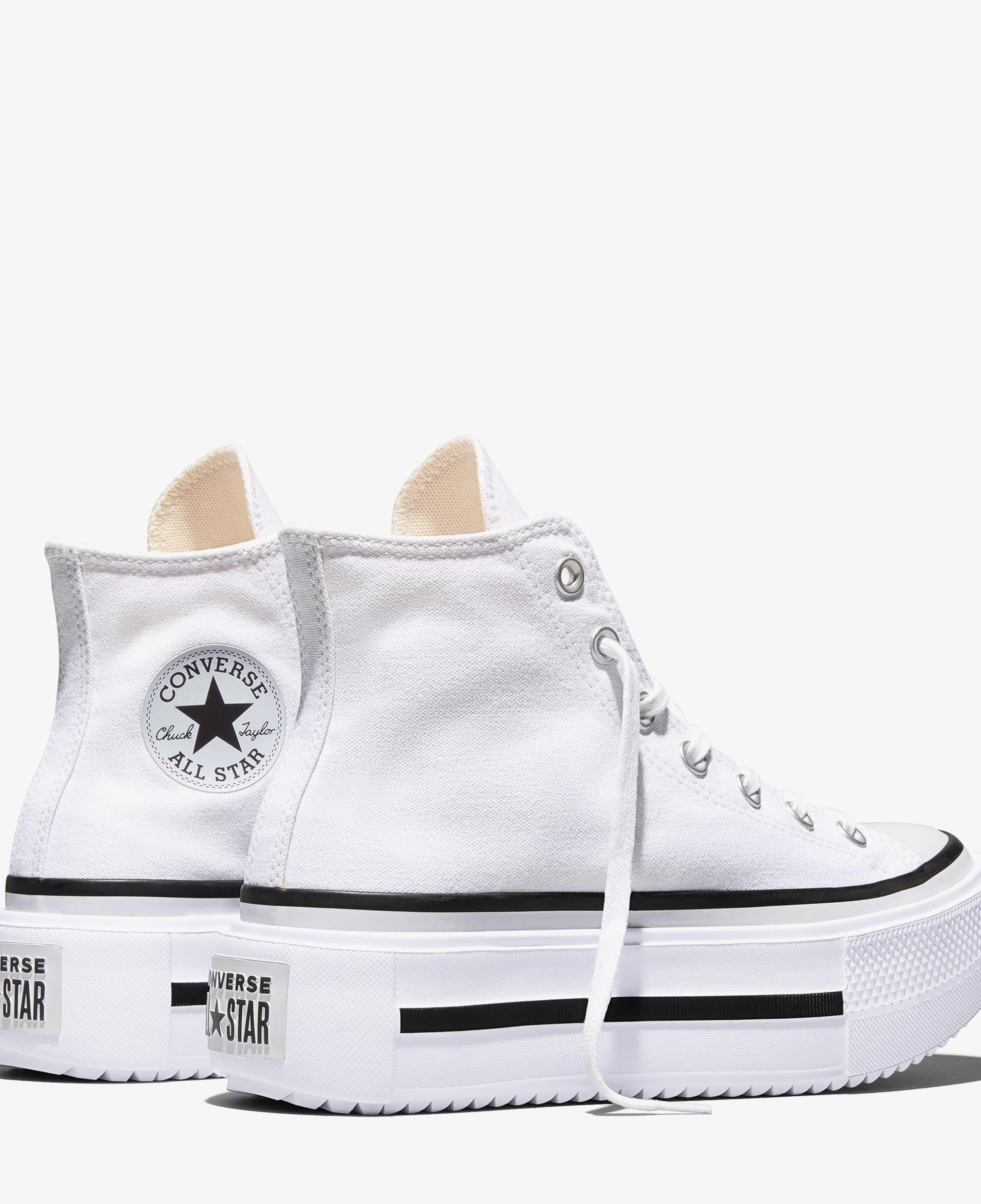 Converse Chuck Taylor All Star Lift Double Stack Unisex Beyaz Sneaker