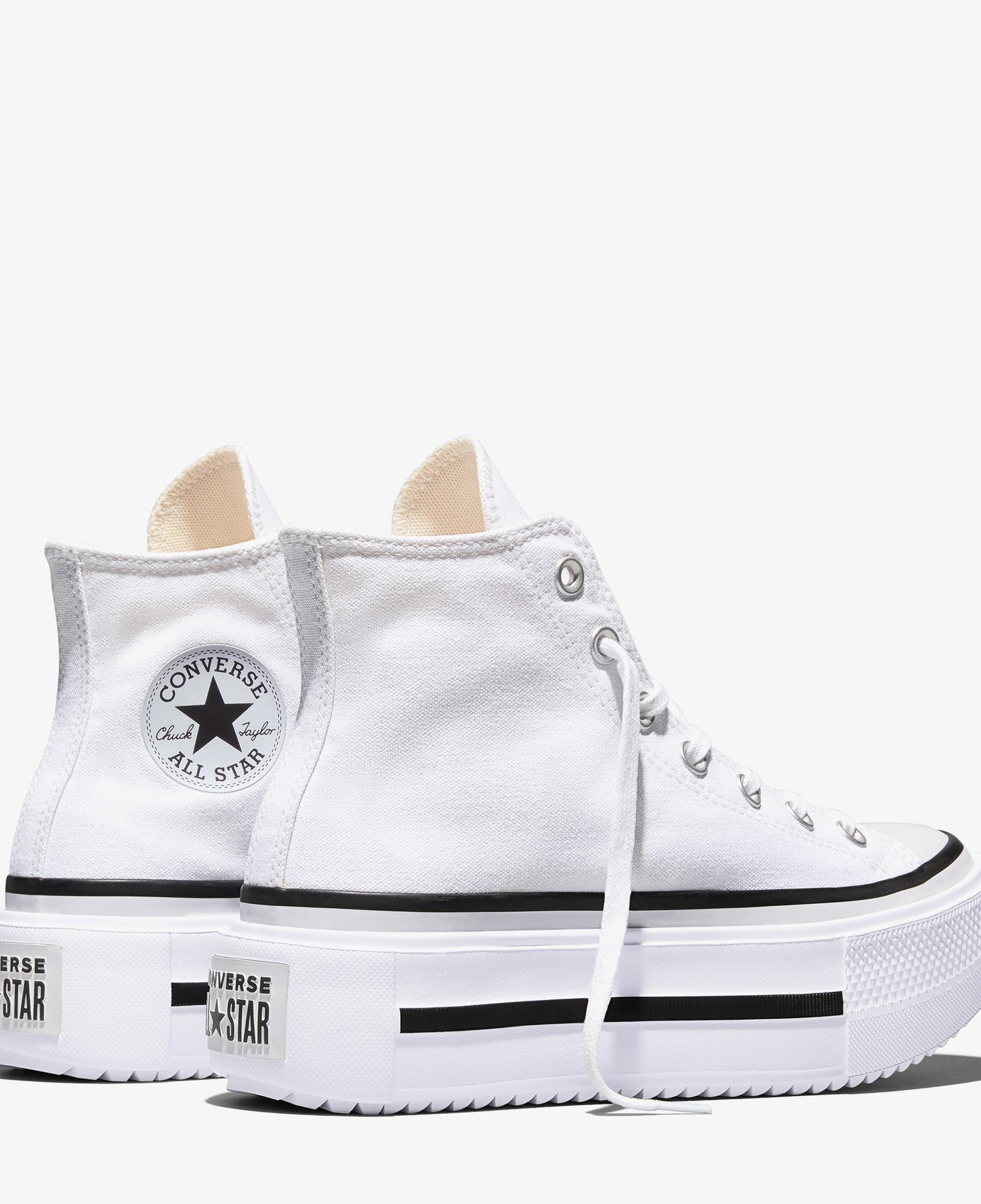 Converse Chuck Taylor All Star Lift Double Stack Unisex Beyaz Sneaker