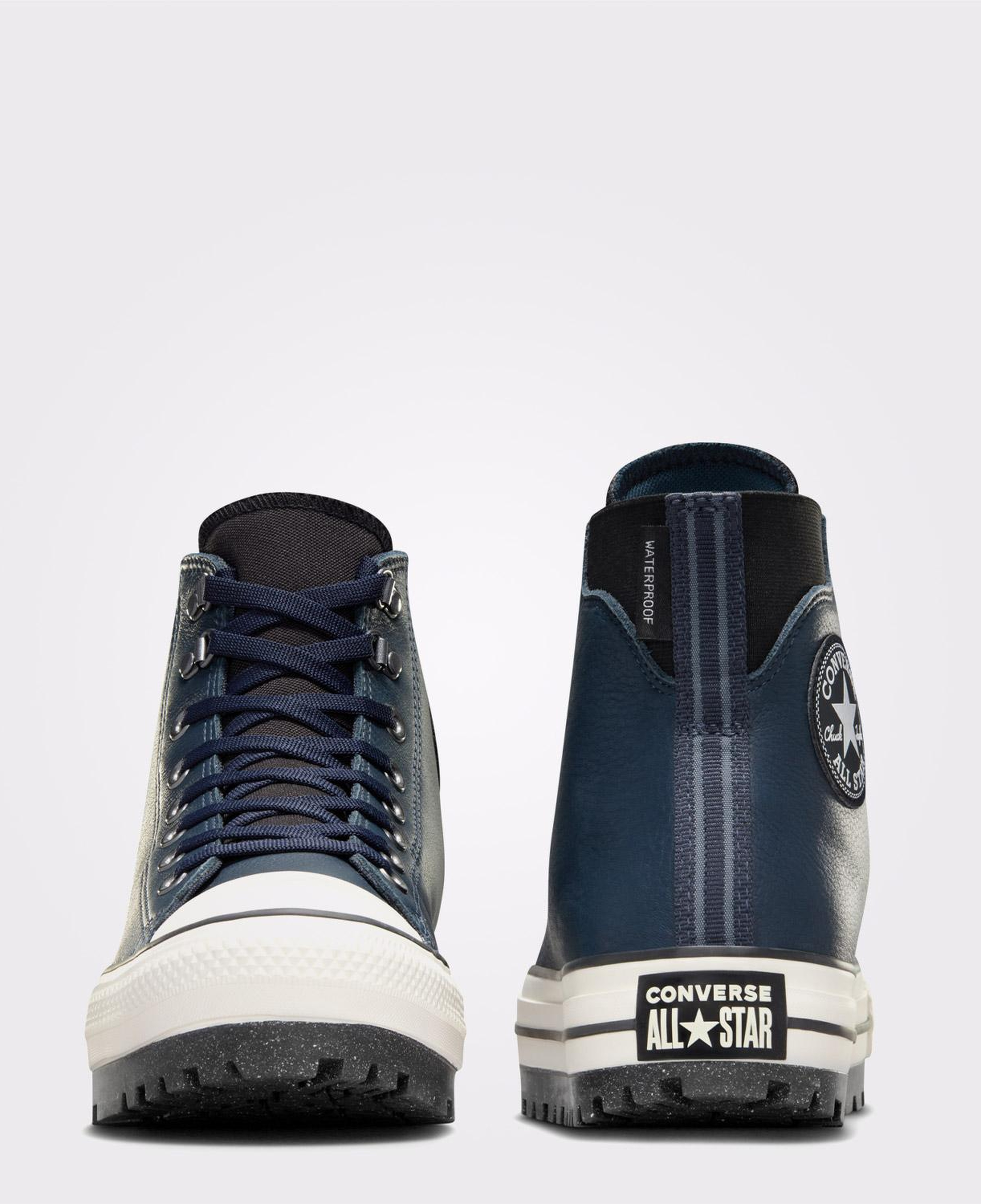 Converse Chuck Taylor All Star City Trek Unisex Lacivert Deri Su Geçirmez Bot