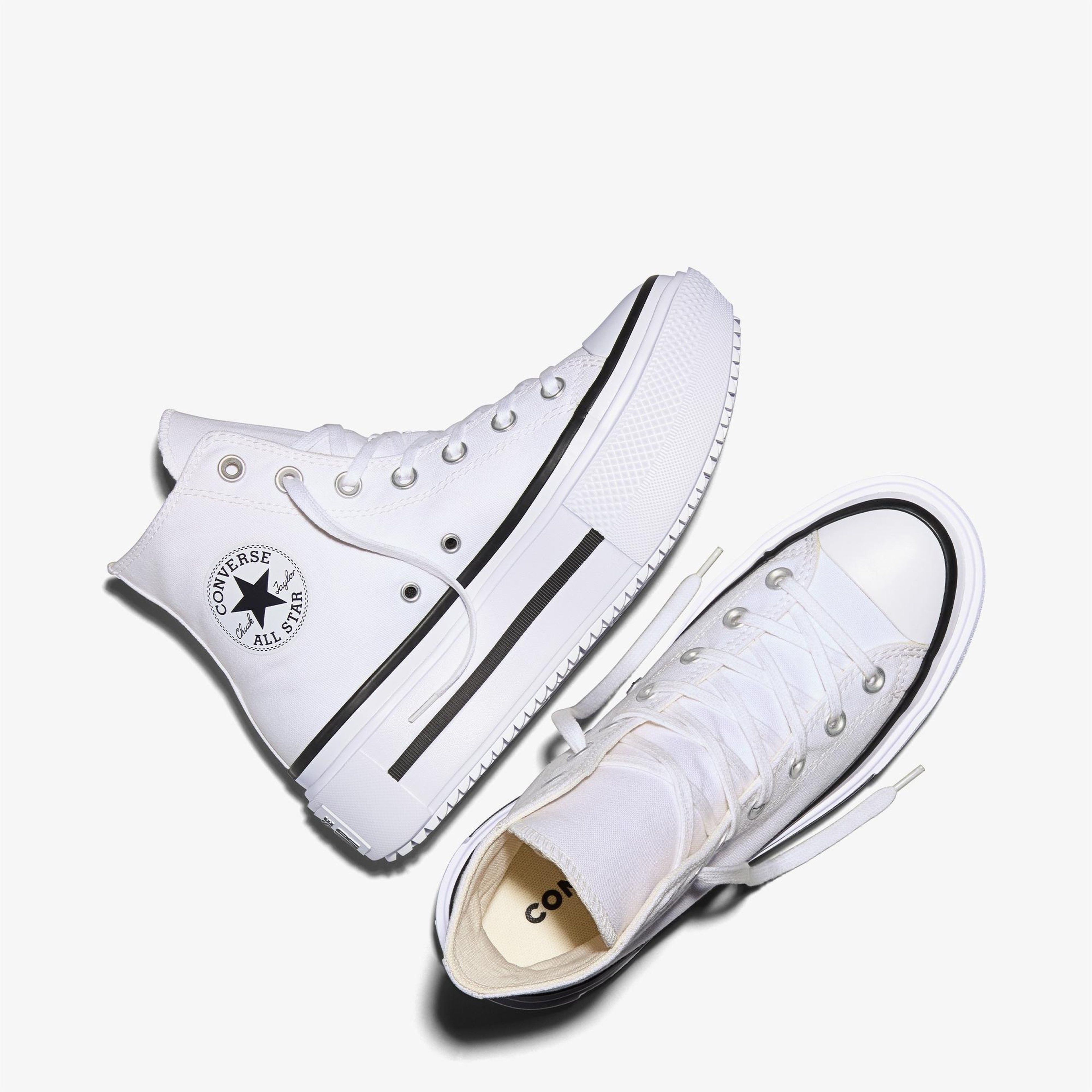 Converse Chuck Taylor All Star Lift Double Stack Unisex Beyaz Sneaker