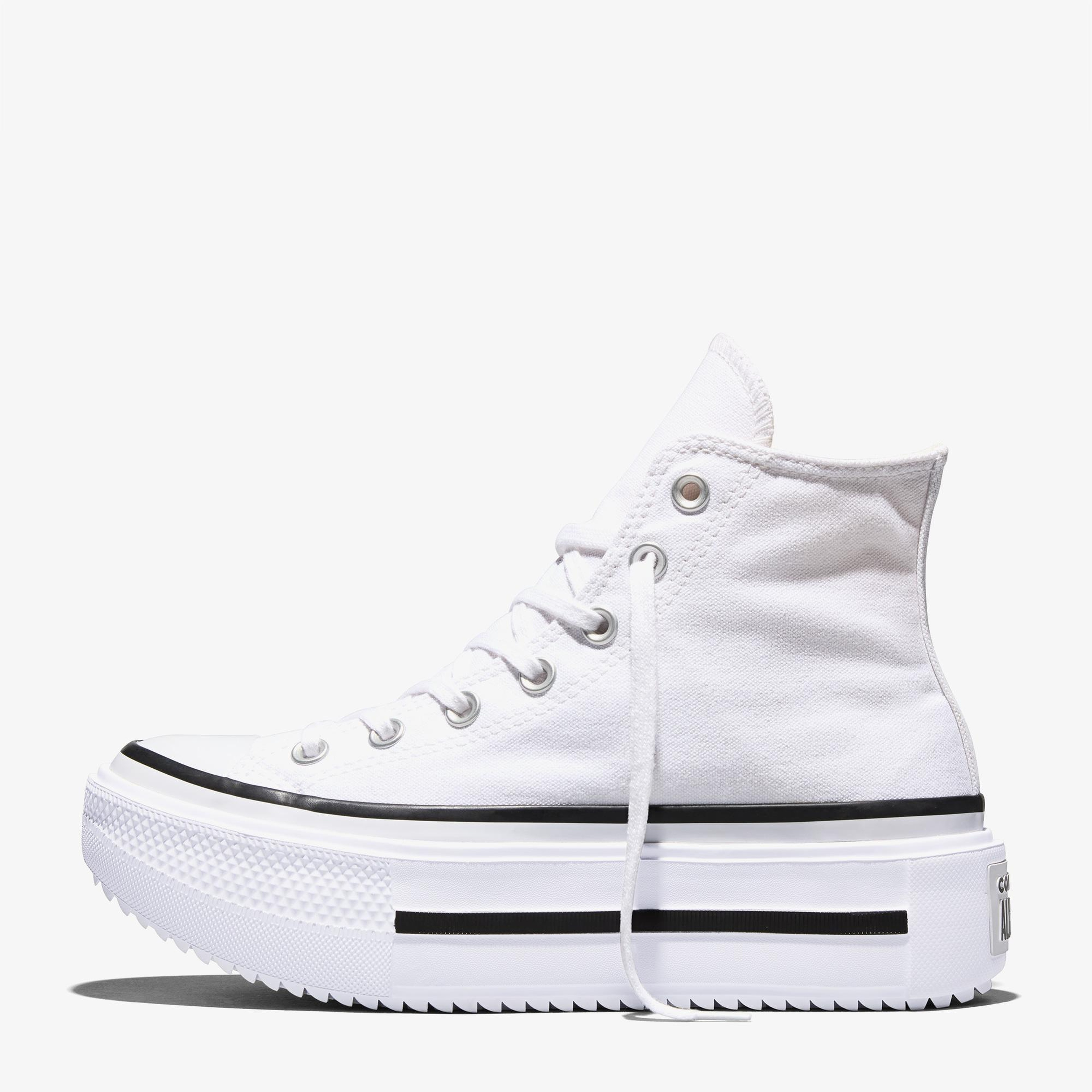 Converse Chuck Taylor All Star Lift Double Stack Unisex Beyaz Sneaker