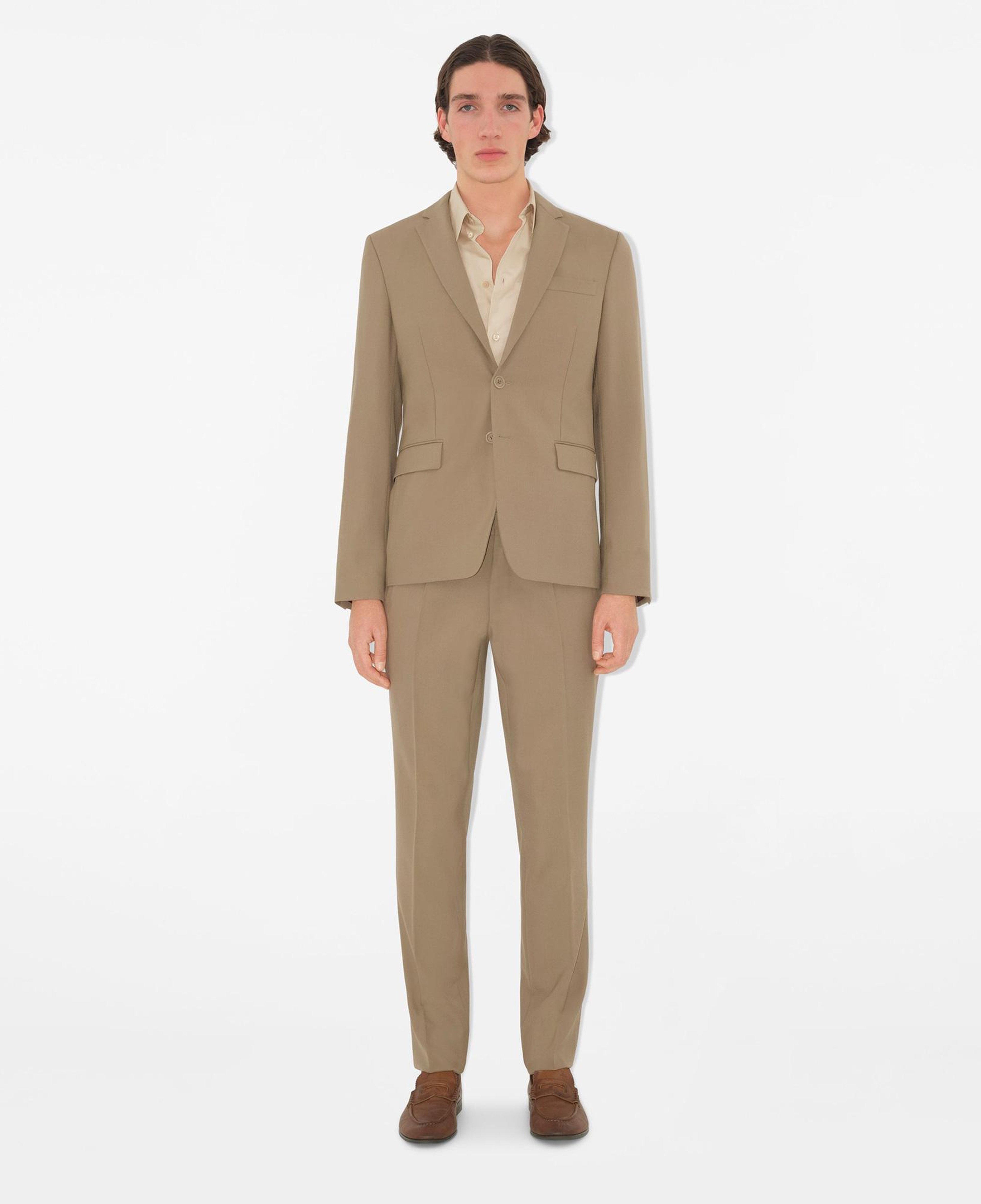 Burberry Erkek Bej Yün Ceket