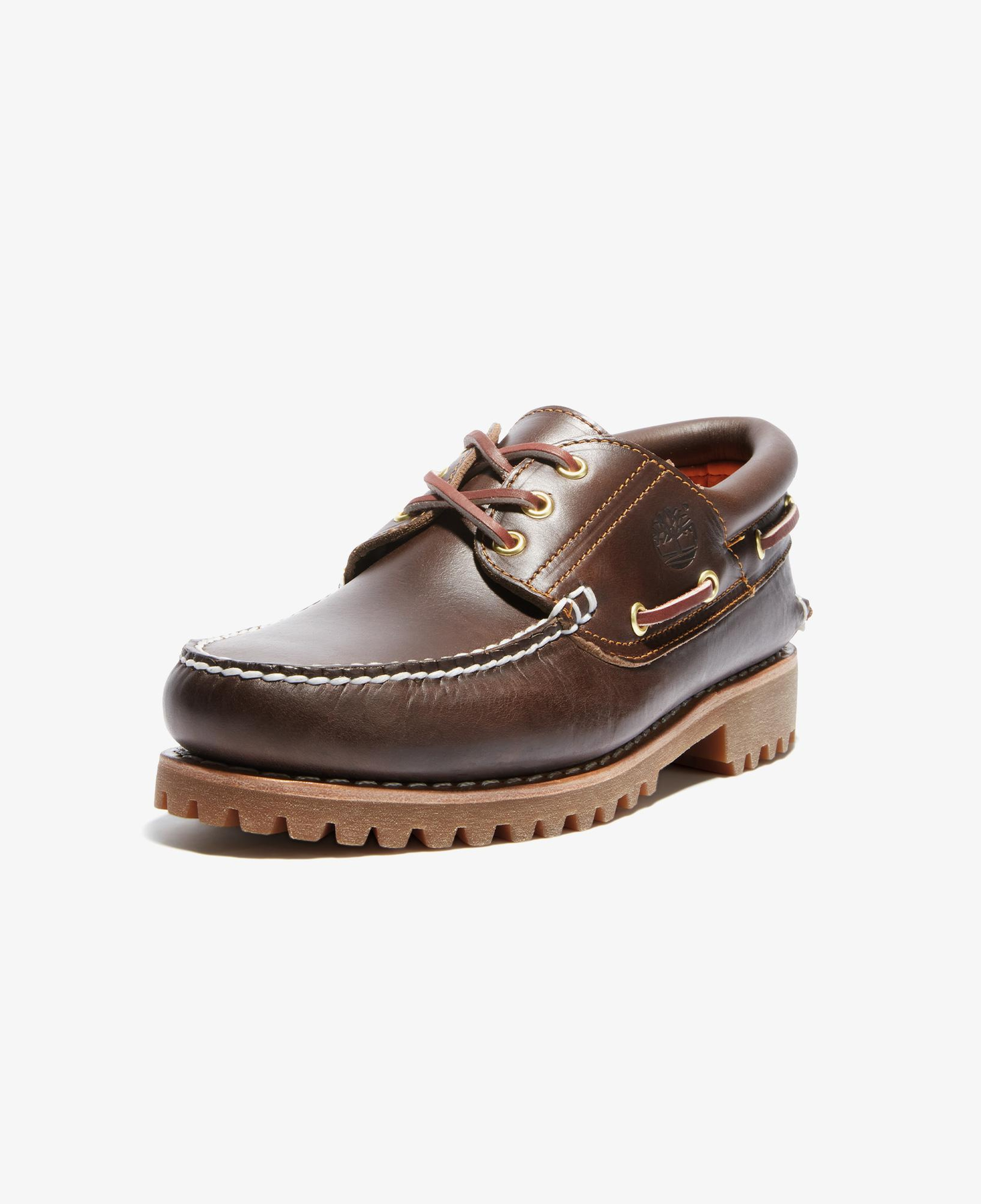 Timberland Authentic 3 Eye Erkek Kahverengi Klasik Ayakkabı