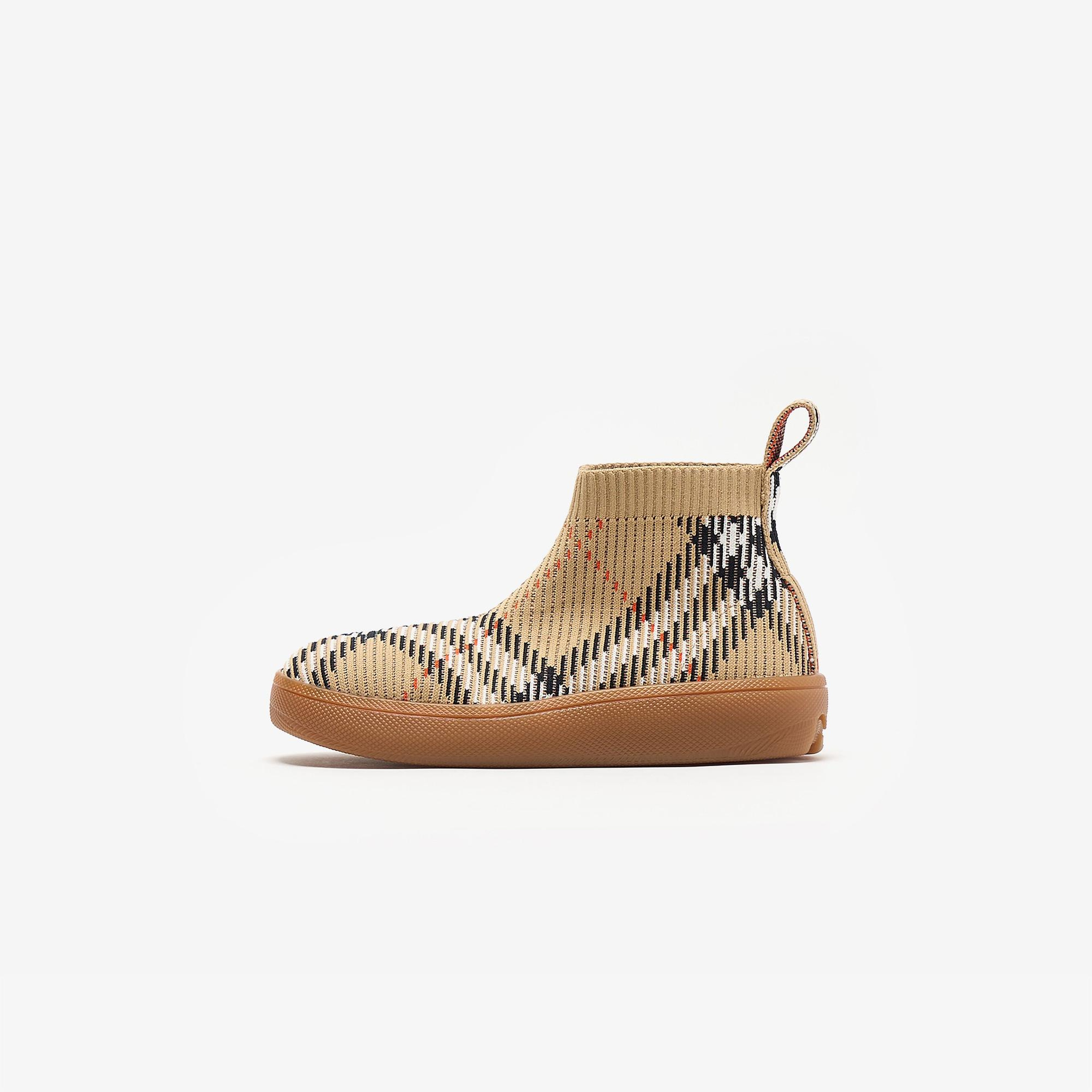 Burberry Çocuk Bej Ayakkabı