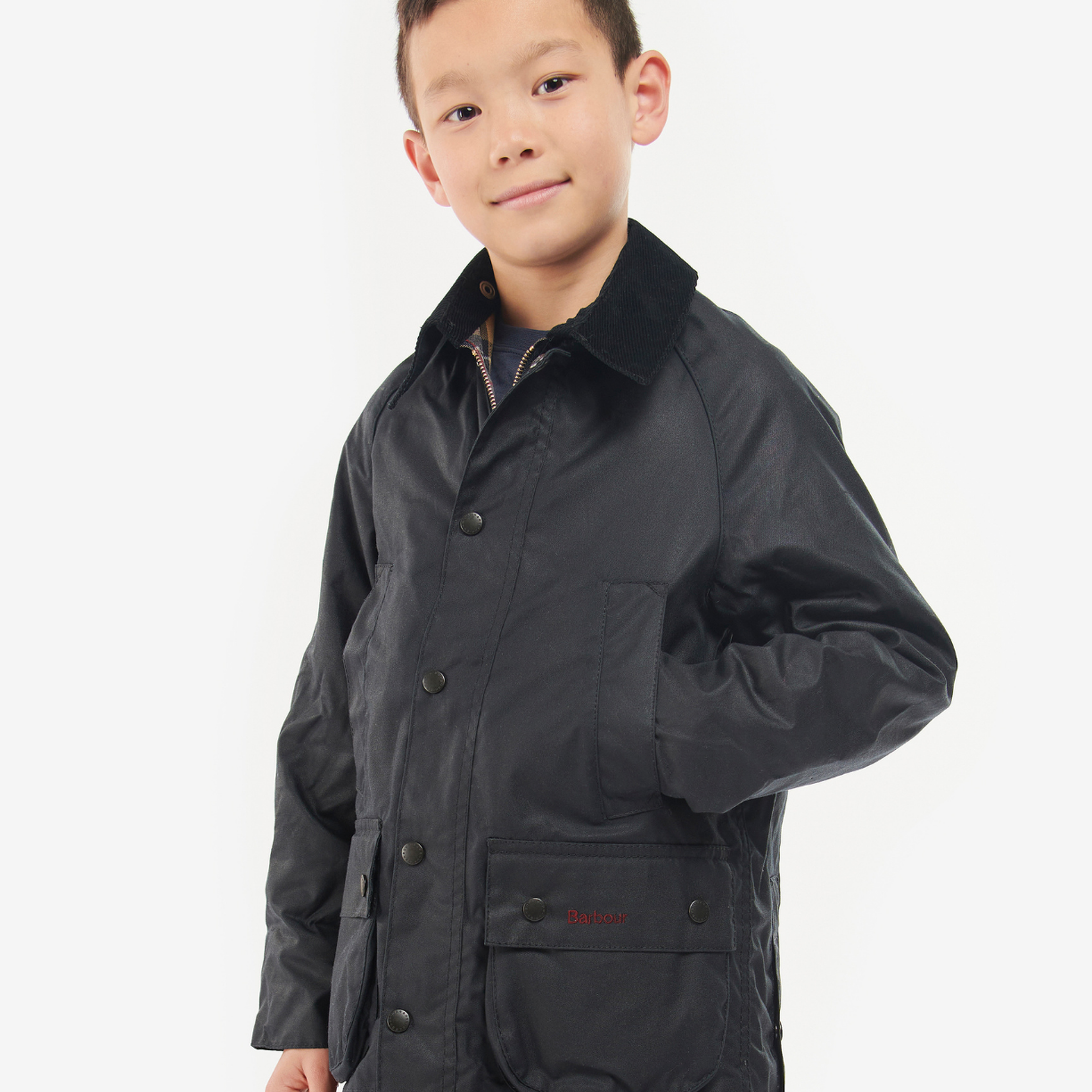 Barbour Erkek Çocuk Bedale Yağlı Ceket
