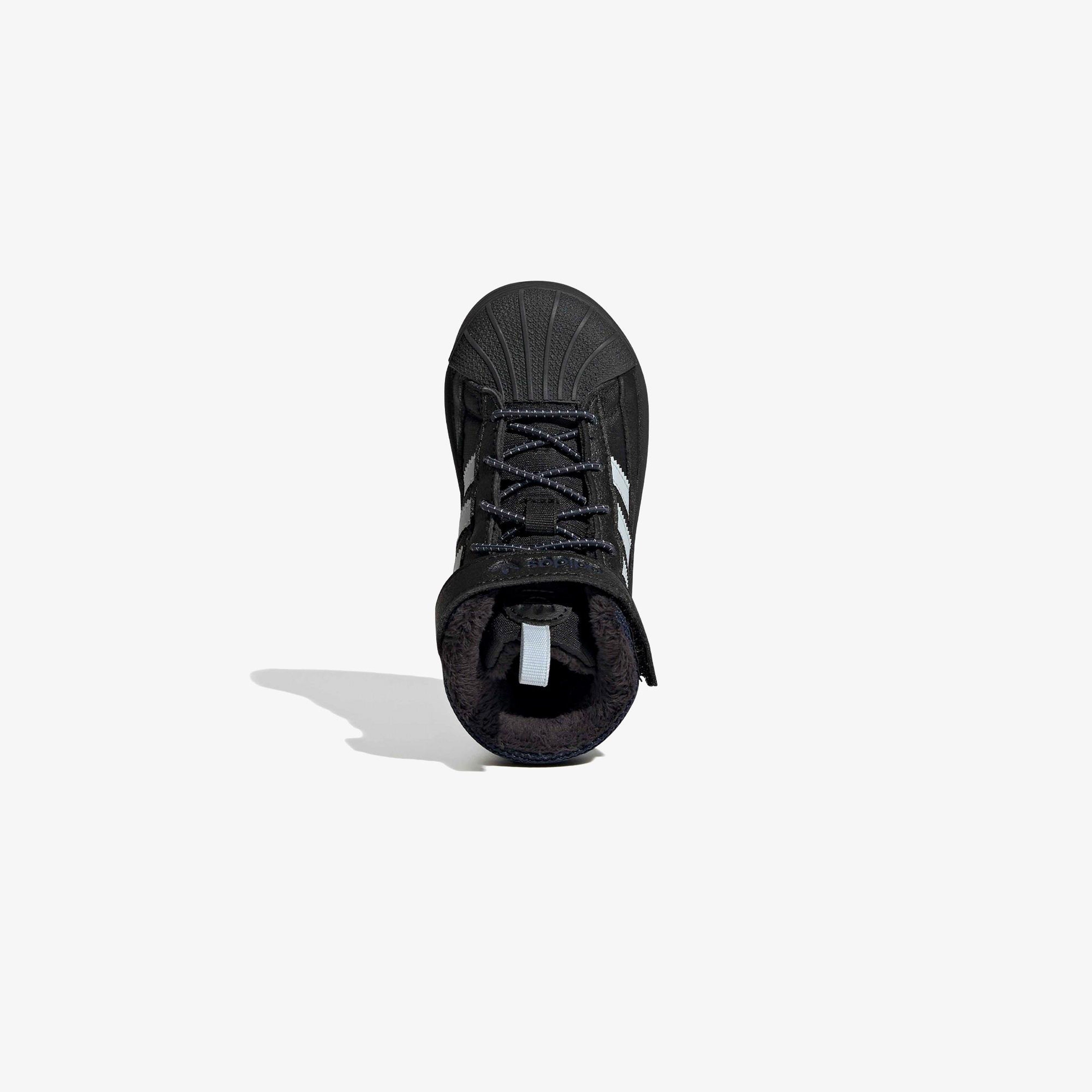 adidas Superstar Winter Trek Bebek Siyah Spor Ayakkabı