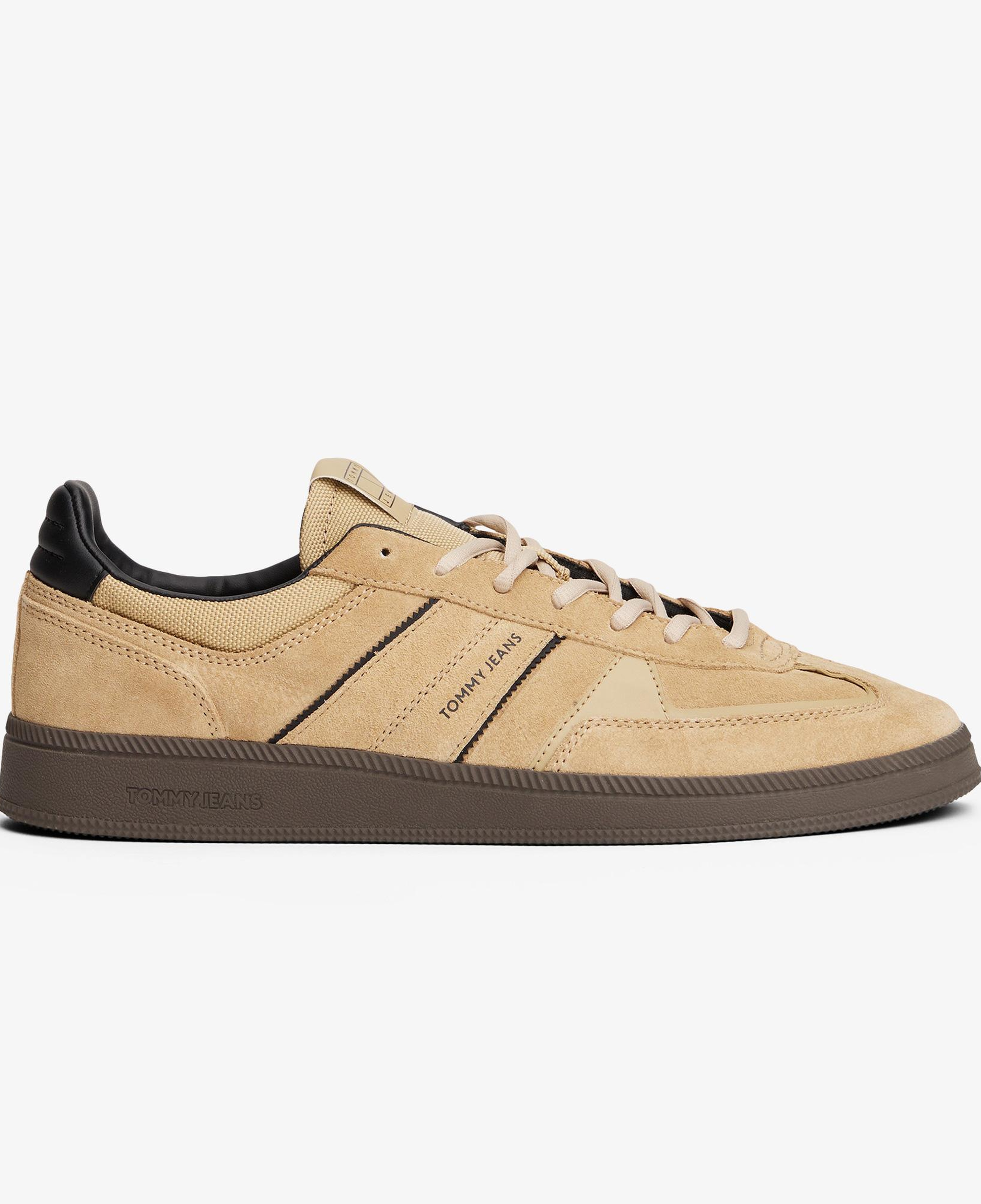 Tommy Hilfiger Greenwich Edge Suede Unisex Bej Spor Ayakkabı