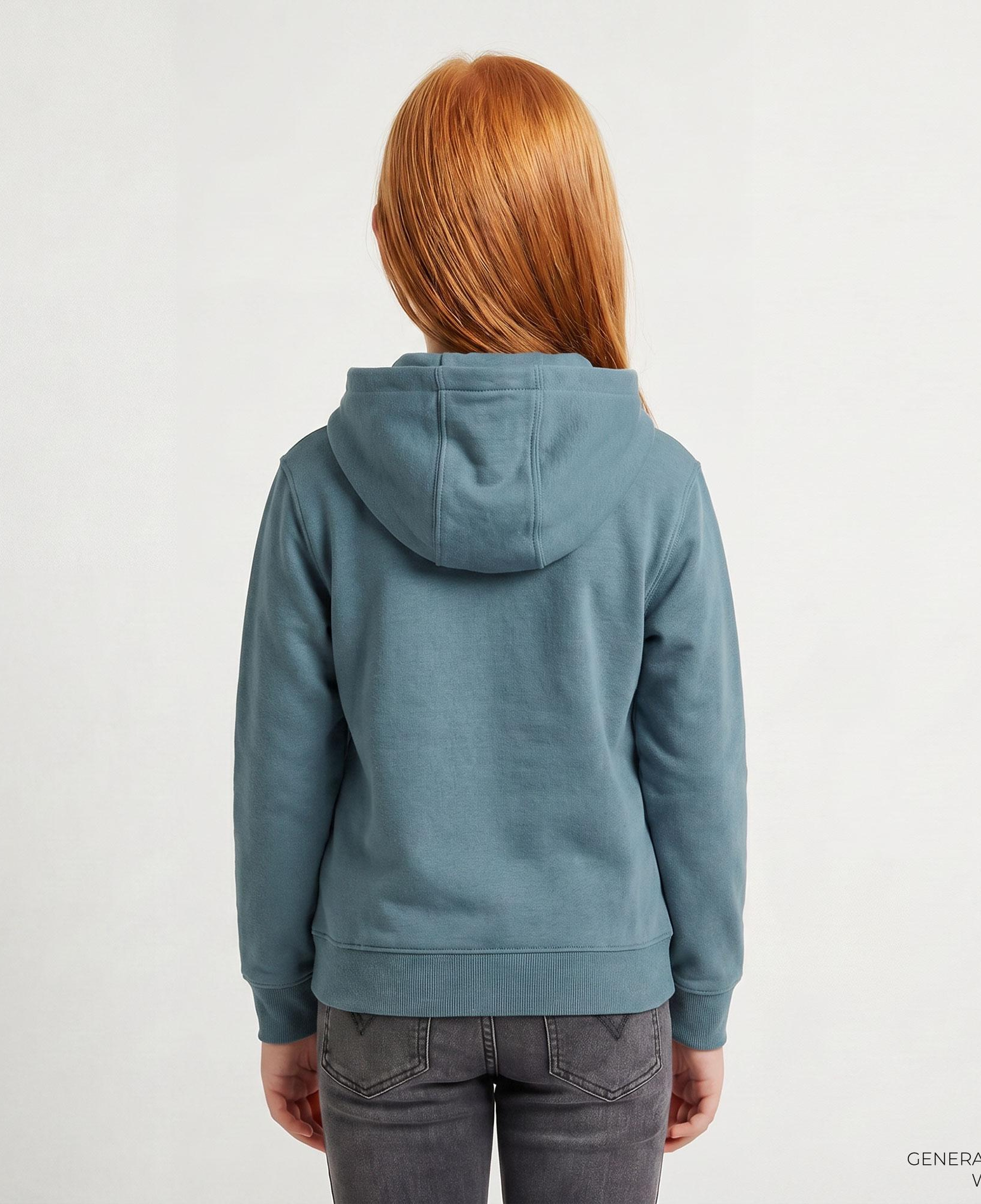 Vans Sk8 Pullover Çocuk Gri Sweatshirt