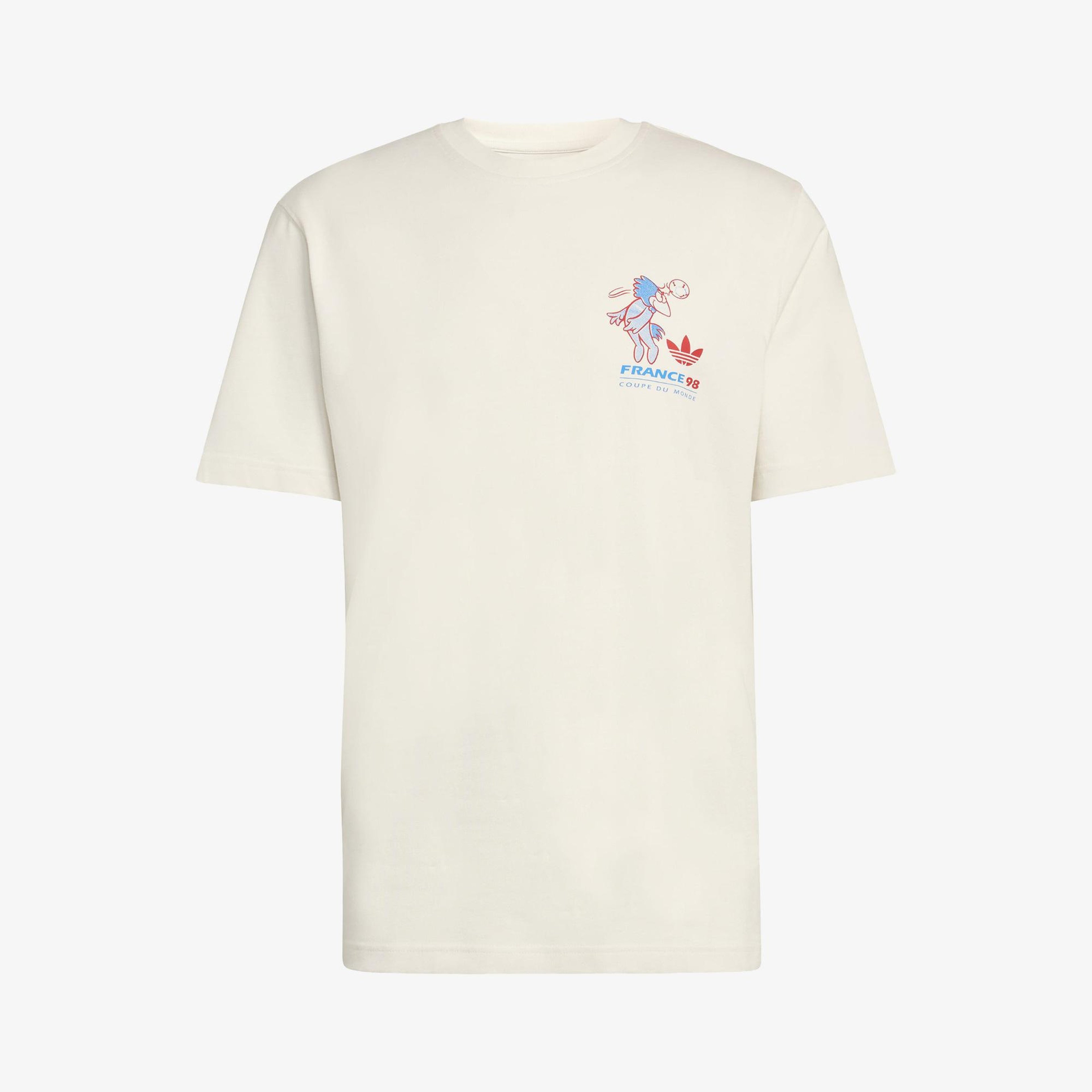 adidas World Cup Mascot Fotix Erkek Beyaz T-Shirt