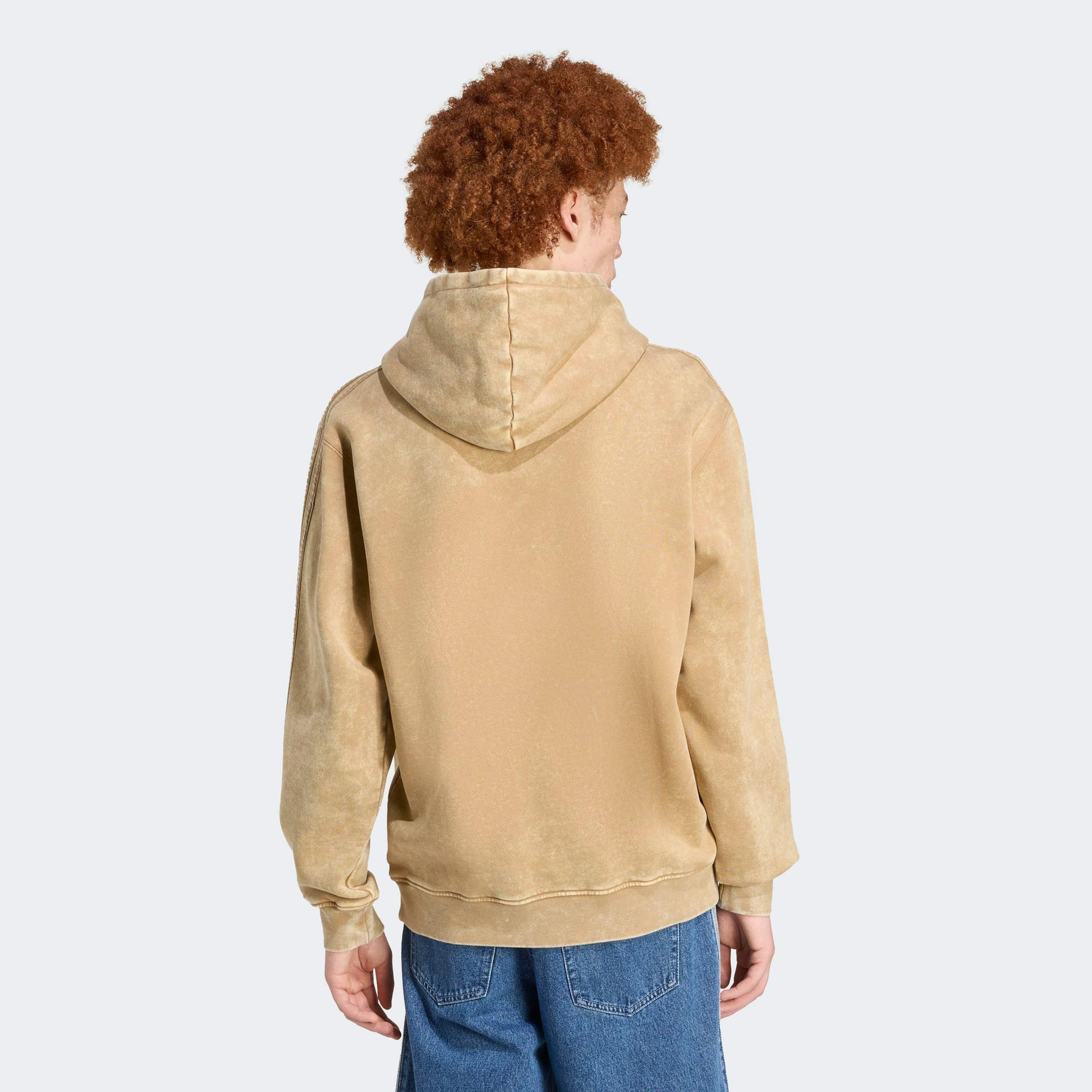 adidas sh Hoodıe Erkek Bej Sweatshirt