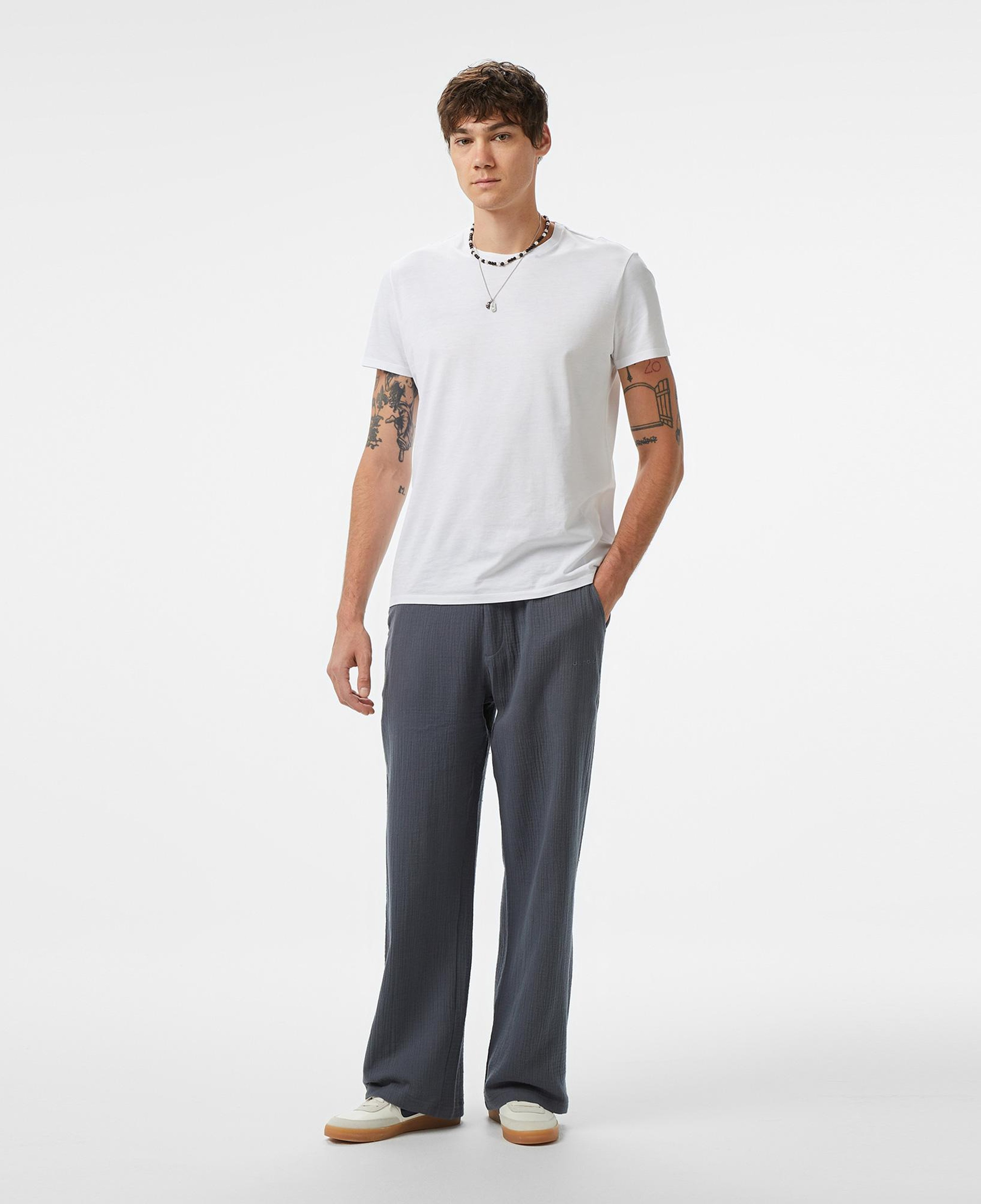 UNITED4 Comfort Erkek Gri Pantolon