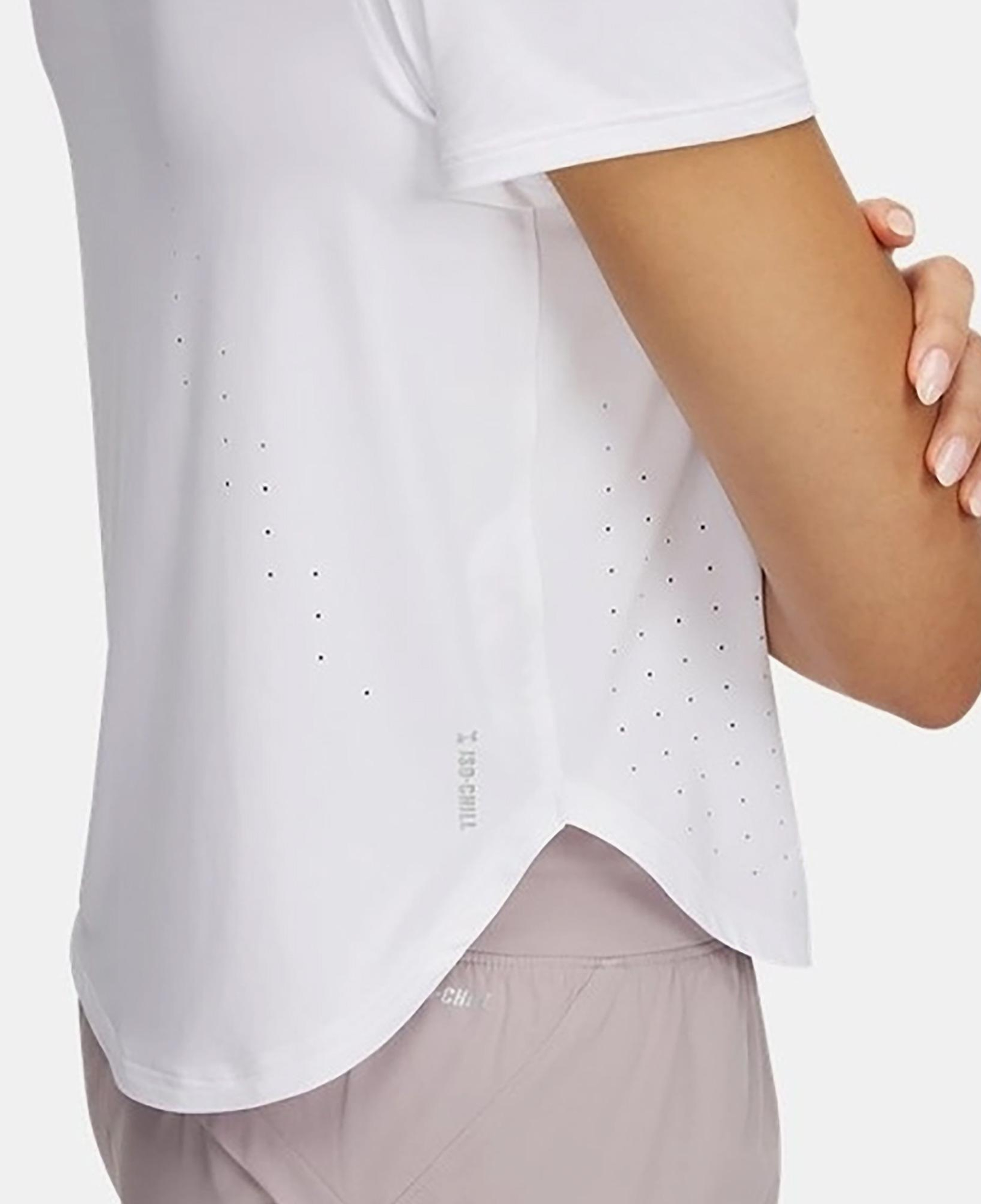Under Armour Launch Elite Kadın Beyaz T-Shirt